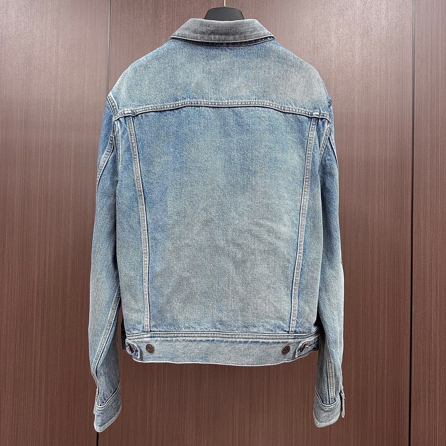 Celine Celine Faded Blue Denim Jacket Size M Size M / US 6-8 / IT 42-44 - 2 Thumbnail