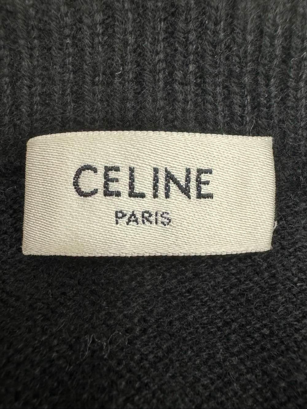 Celine Celine Crystal Collar Cashmere Cardigan Size S Size S / US 4 / IT 40 - 3 Thumbnail