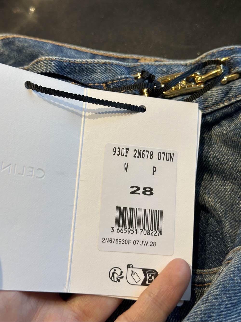 Celine Celine Dylan Wash Jeans Size 28 Size 28" / US 6 / IT 42 - 5 Thumbnail