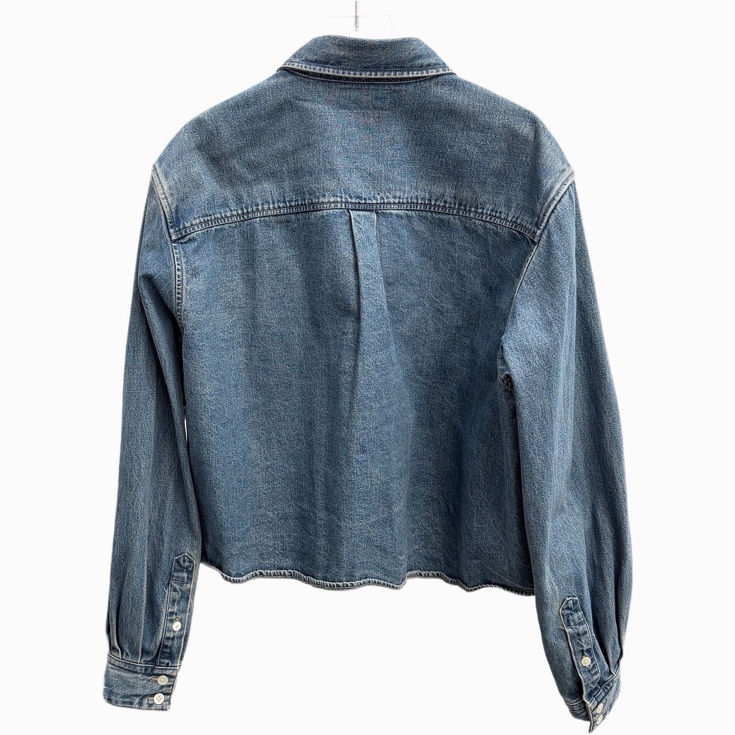Celine CELINE Denim Button Up Shirt Size XS Size XS / US 0-2 / IT 36-38 - 2 Thumbnail