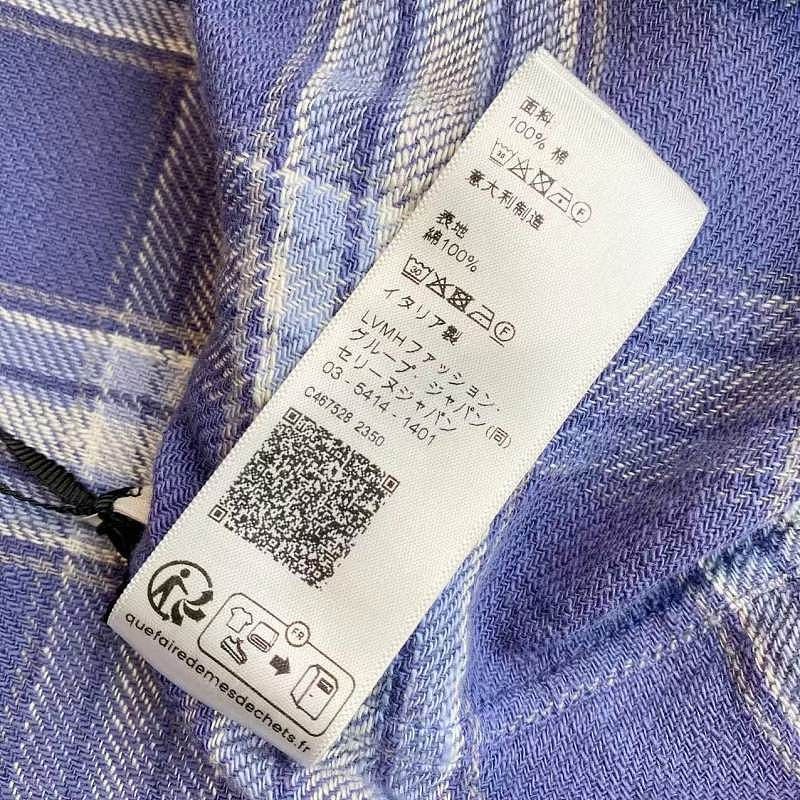 Celine CELINE Plaid Button Up Shirt Size 38 Size S / US 4 / IT 40 - 8 Thumbnail