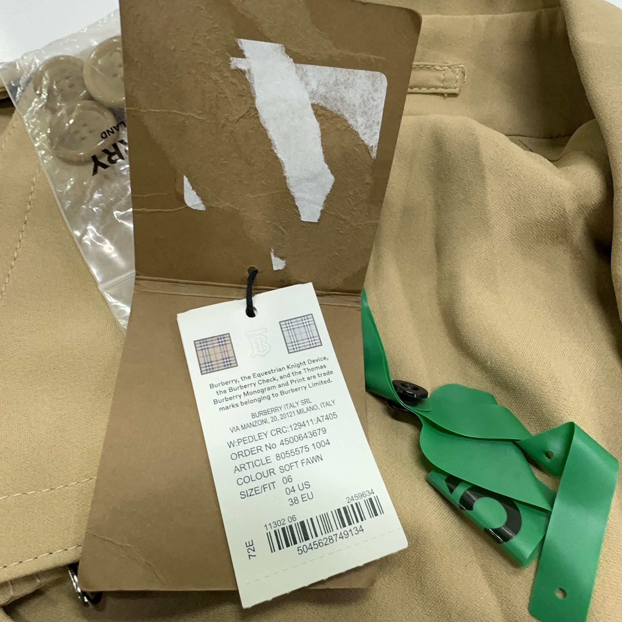 Burberry Burberry Double-breasted Trench Coat IT 38 Size XS / US 0-2 / IT 36-38 - 5 Thumbnail