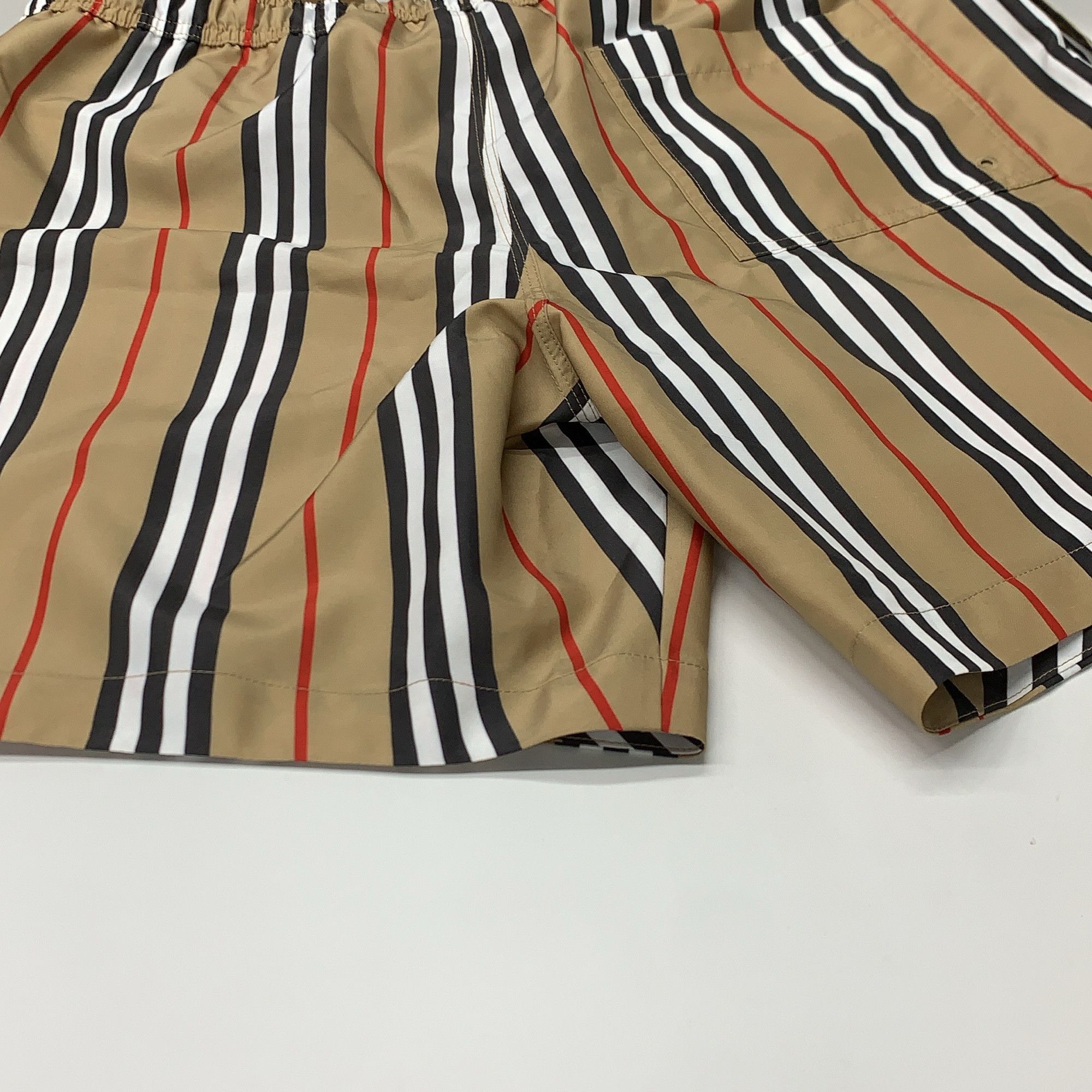 Burberry Burberry Archive Beige Striped Swim Shorts Size M Size US 32 / EU 48 - 7 Thumbnail