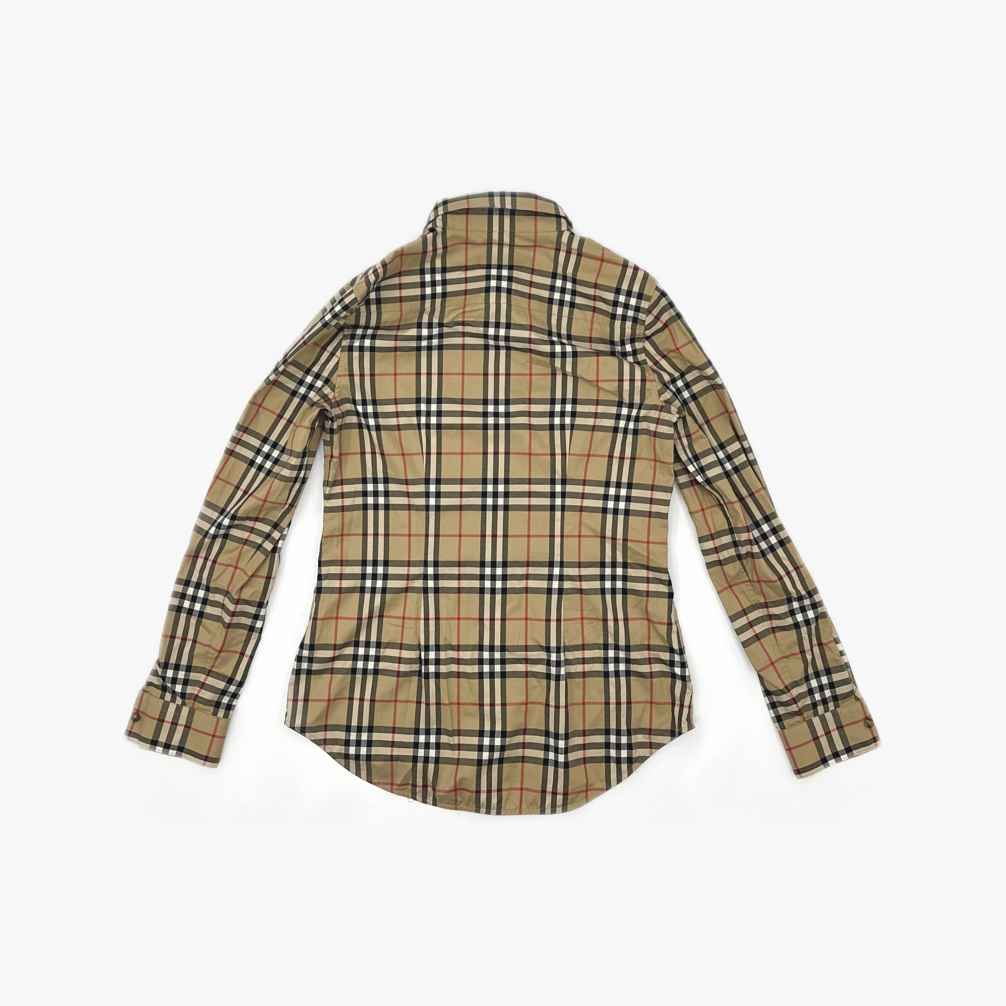 Burberry Burberry Check Button Up Shirt Size 6 Size M / US 6-8 / IT 42-44 - 2 Thumbnail