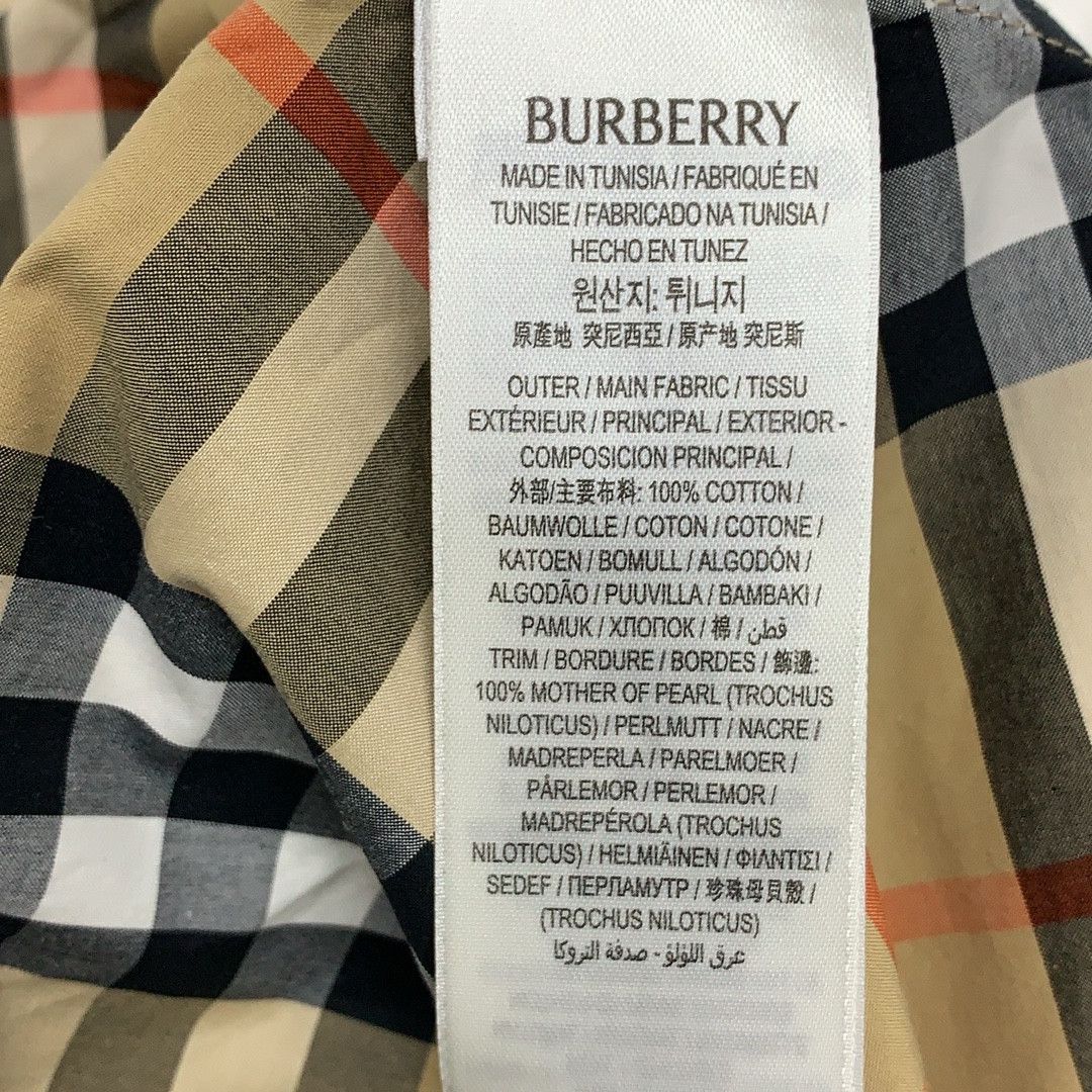 Burberry Burberry Check Long Sleeve Button Up Shirt Size 34 Size XXS / US 00 / IT 34 - 3 Thumbnail