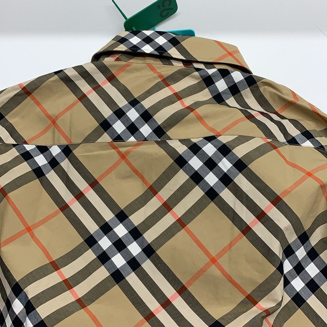 Burberry Burberry Check Long Sleeve Button Up Shirt Size 34 Size XXS / US 00 / IT 34 - 5 Thumbnail