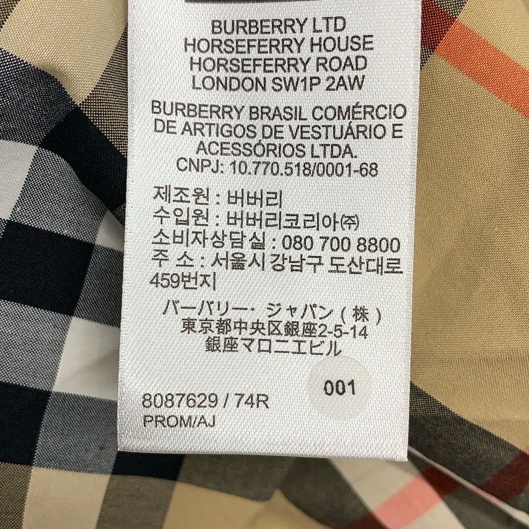 Burberry Burberry Check Long Sleeve Button Up Shirt Size 34 Size XXS / US 00 / IT 34 - 4 Thumbnail