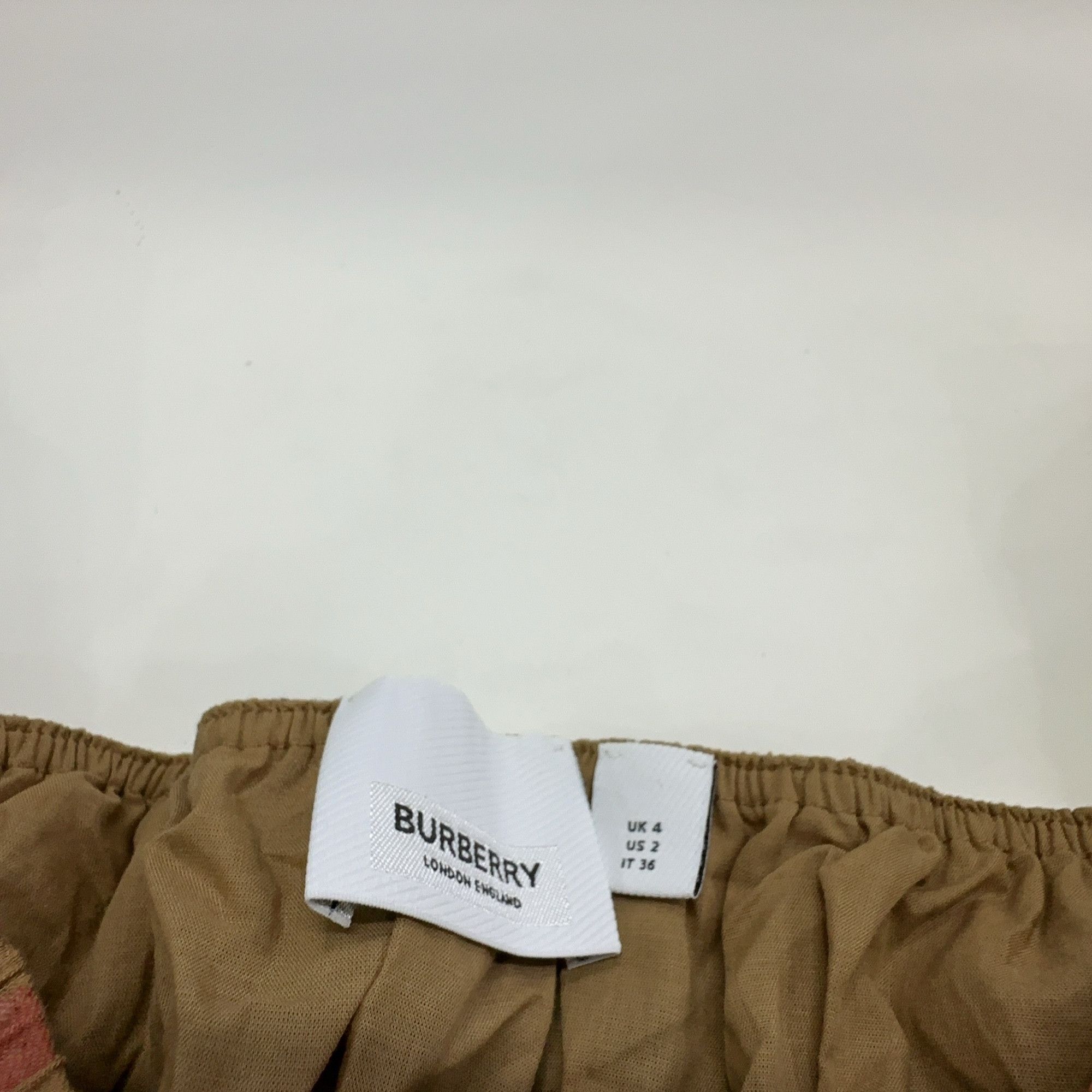Burberry Burberry Check Cotton Sleeveless Dress Size US 2 Size XS / US 0-2 / IT 36-38 - 3 Thumbnail
