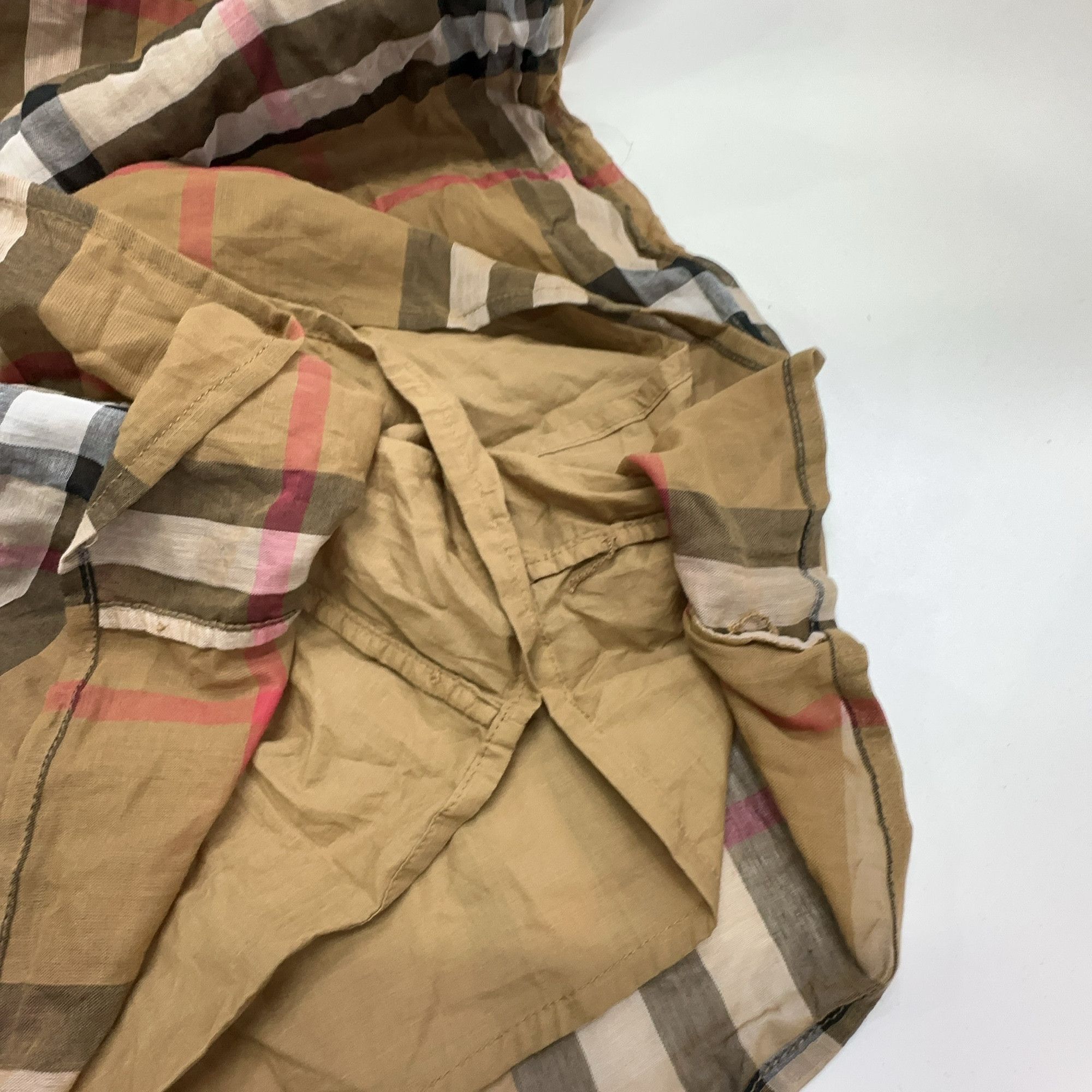 Burberry Burberry Check Cotton Sleeveless Dress Size US 2 Size XS / US 0-2 / IT 36-38 - 6 Thumbnail