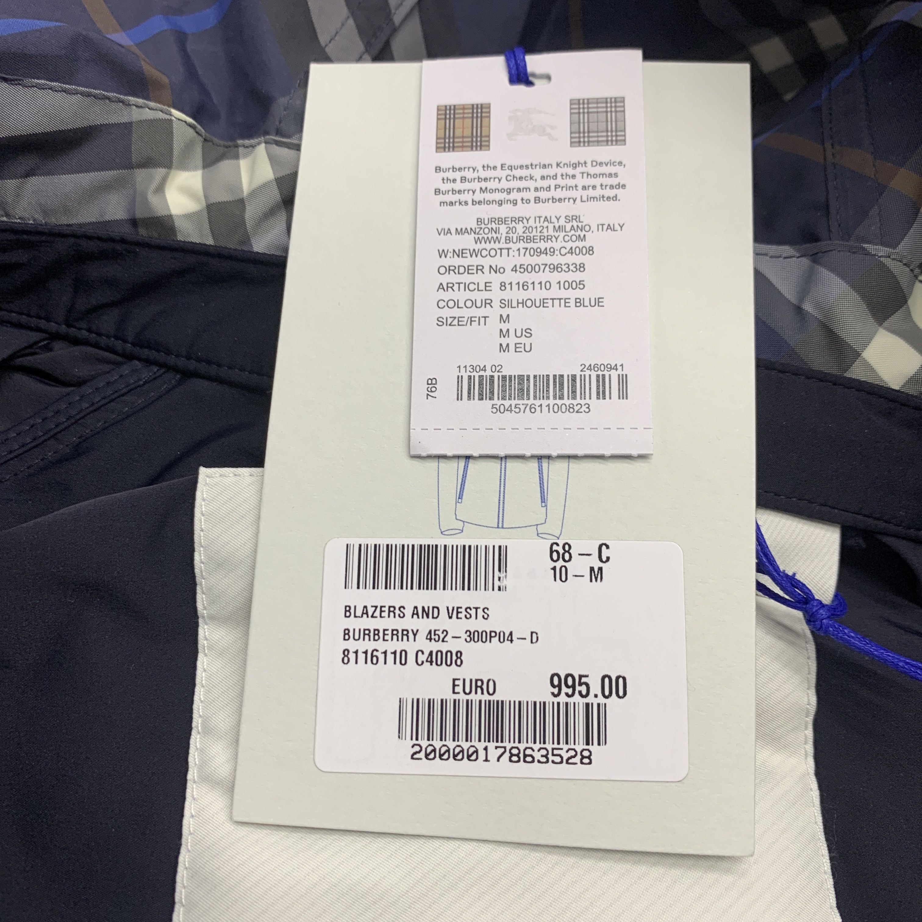 Burberry Burberry Check Hooded Jacket Size M Size M / US 6-8 / IT 42-44 - 5 Thumbnail