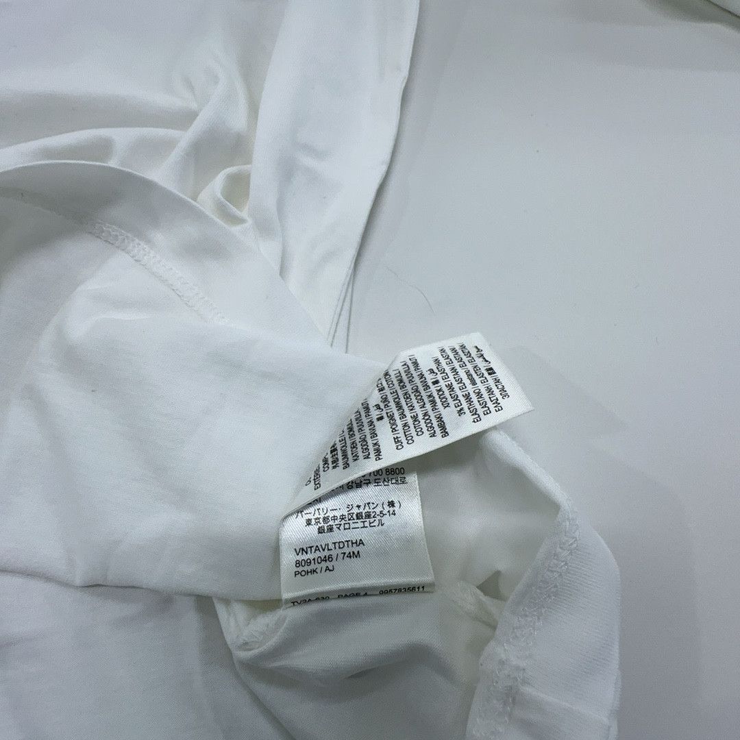 Burberry Burberry Check Collar Long Sleeve T-Shirt Size M Size US M / EU 48-50 / 2 - 3 Thumbnail