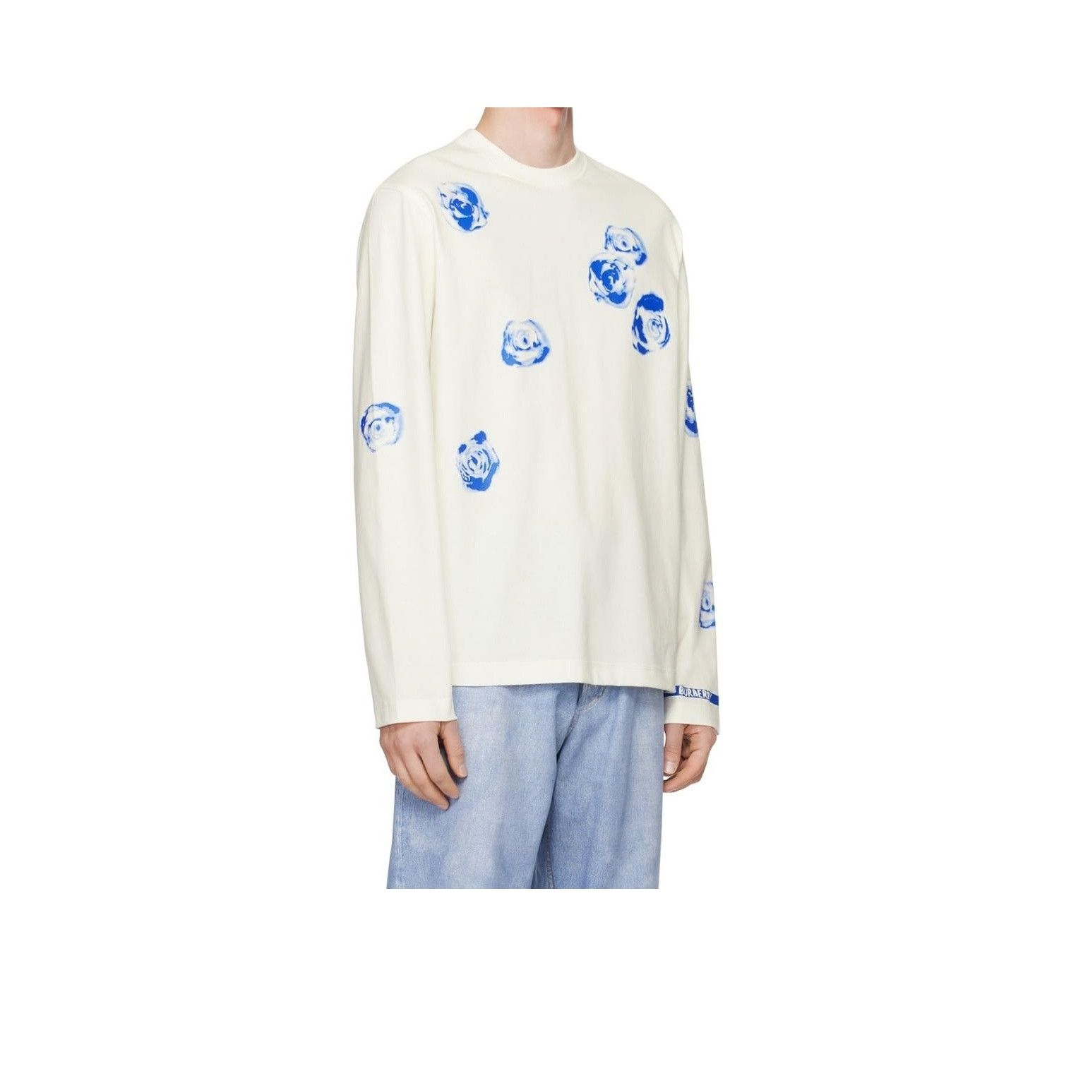 Burberry Burberry Floral Long Sleeve T-Shirt Size XXL Size US XXL / EU 58 / 5 - 9 Thumbnail