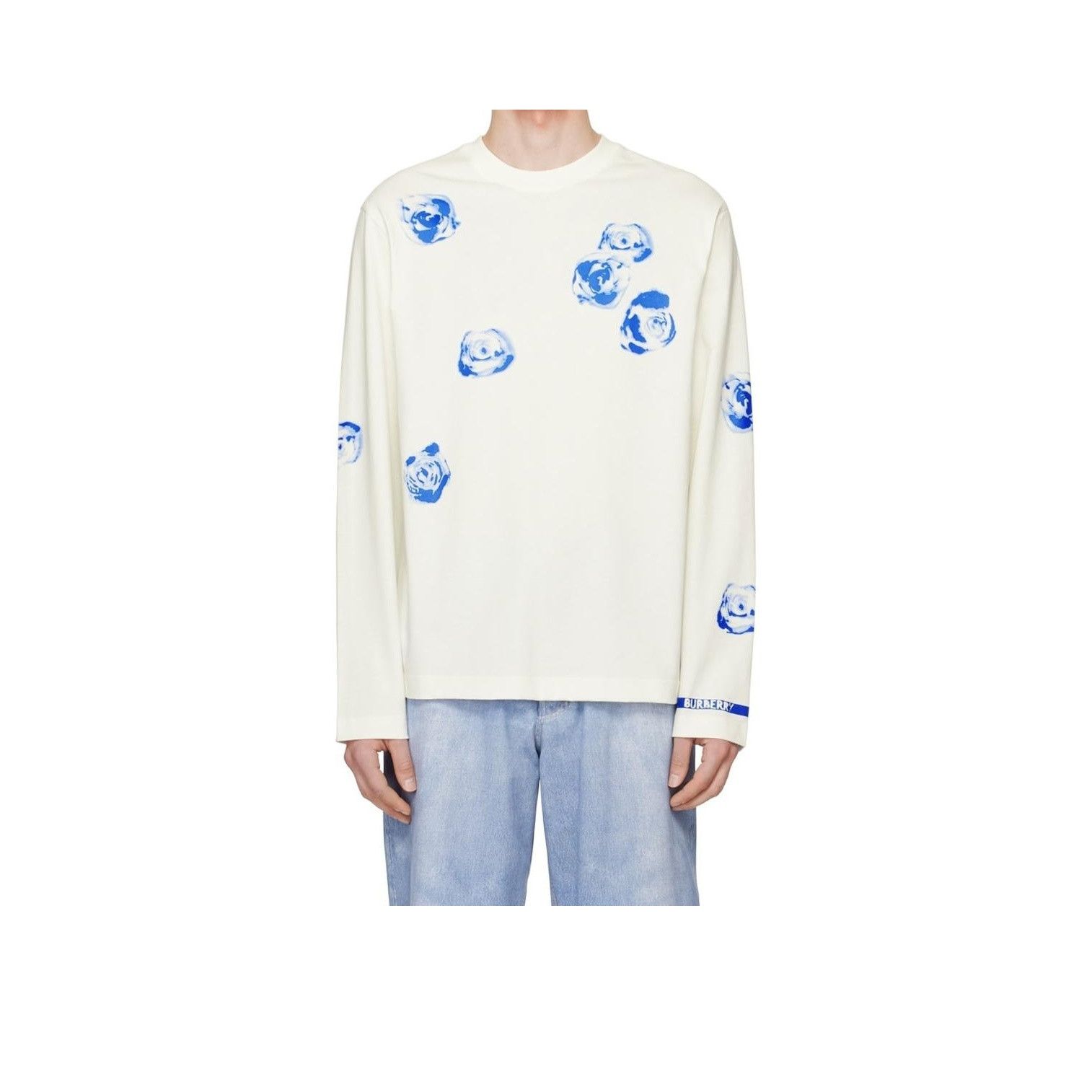 Burberry Burberry Floral Long Sleeve T-Shirt Size XXL Size US XXL / EU 58 / 5 - 7 Thumbnail
