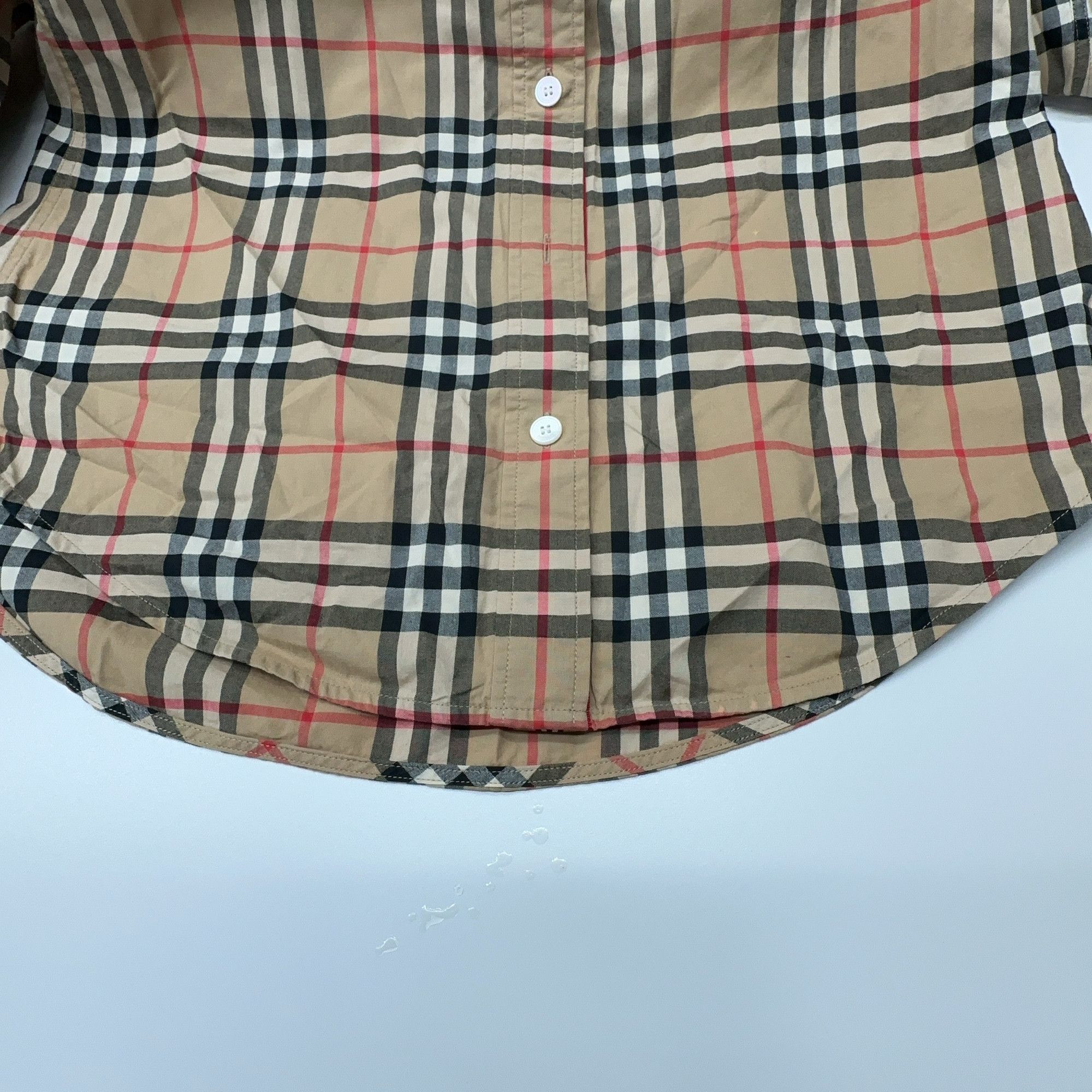 Burberry Burberry Check Print Button Up Shirt US 6 Size M / US 6-8 / IT 42-44 - 6 Thumbnail
