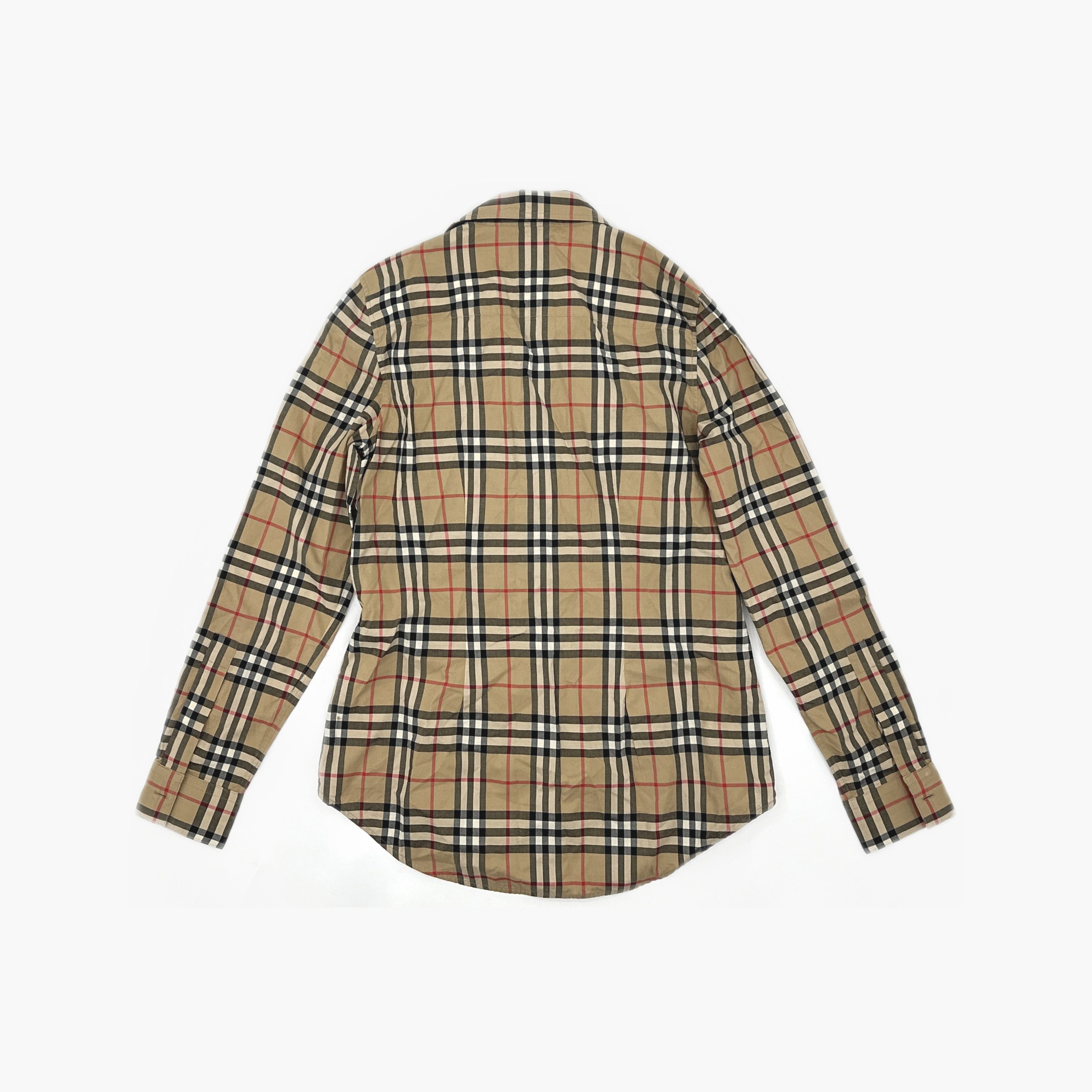 Burberry Burberry Check Print Button Up Shirt US 6 Size M / US 6-8 / IT 42-44 - 2 Thumbnail