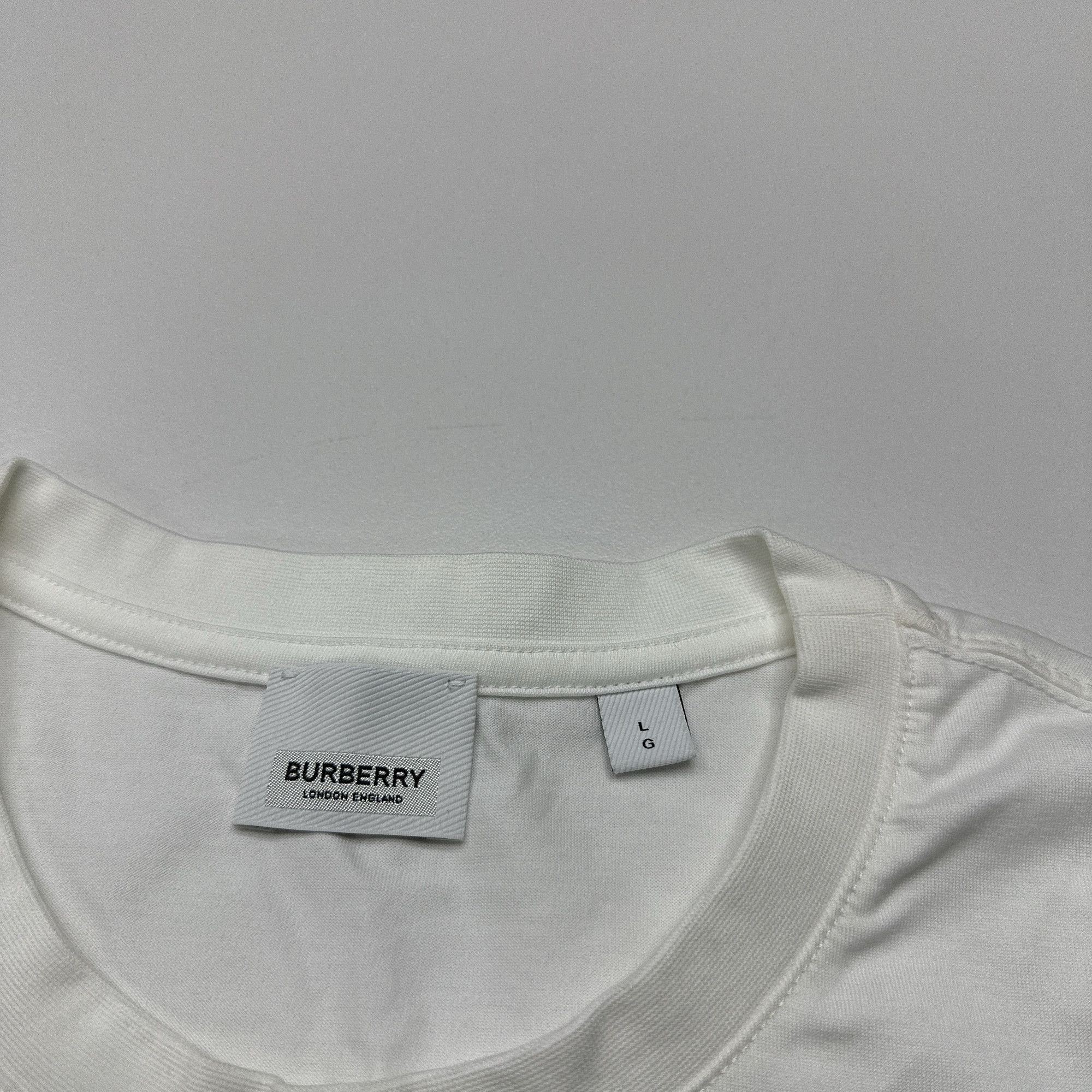 Burberry Burberry Logo Short Sleeve T-Shirt Size L Size L / US 10 / IT 46 - 3 Thumbnail