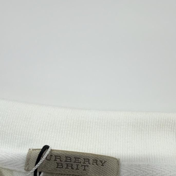 Burberry Burberry White Polo Shirt Size M Size US M / EU 48-50 / 2 - 6 Thumbnail
