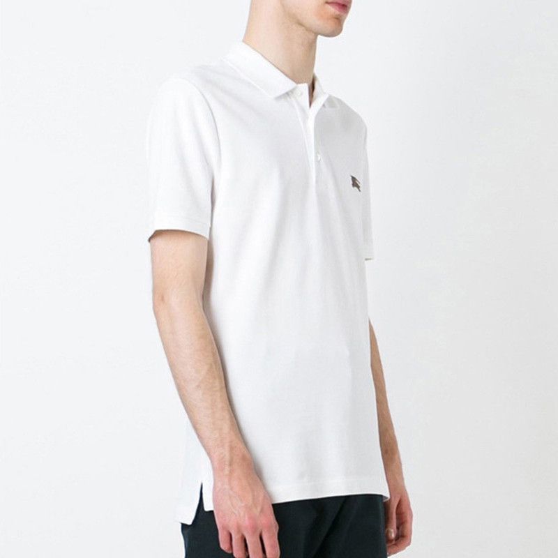 Burberry Burberry White Polo Shirt Size M Size US M / EU 48-50 / 2 - 14 Thumbnail