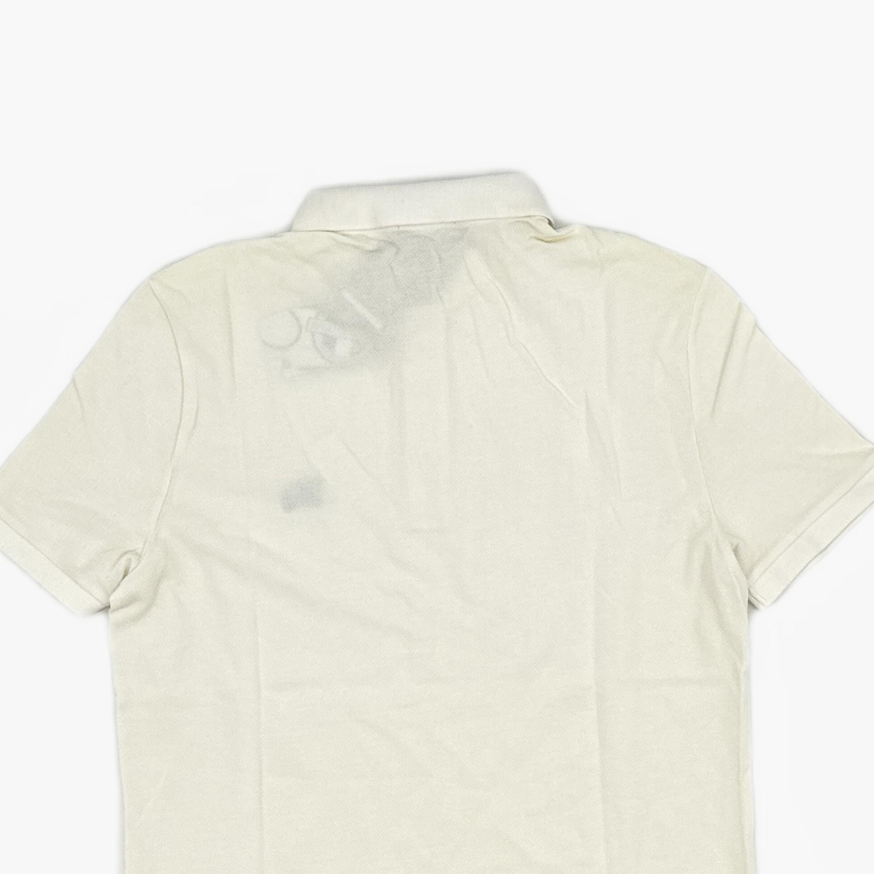 Burberry Burberry White Polo Shirt Size M Size US M / EU 48-50 / 2 - 3 Thumbnail