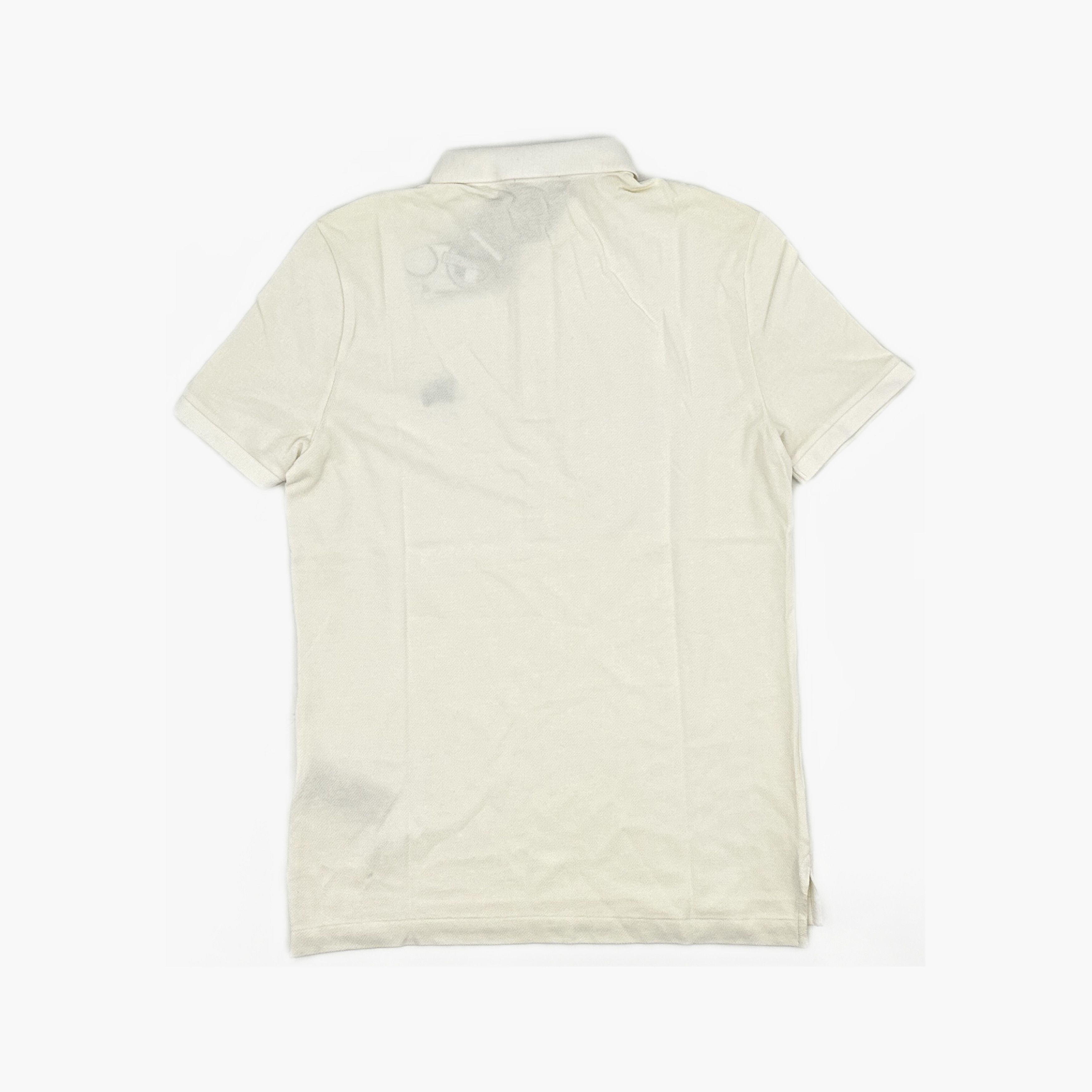 Burberry Burberry White Polo Shirt Size M Size US M / EU 48-50 / 2 - 2 Thumbnail