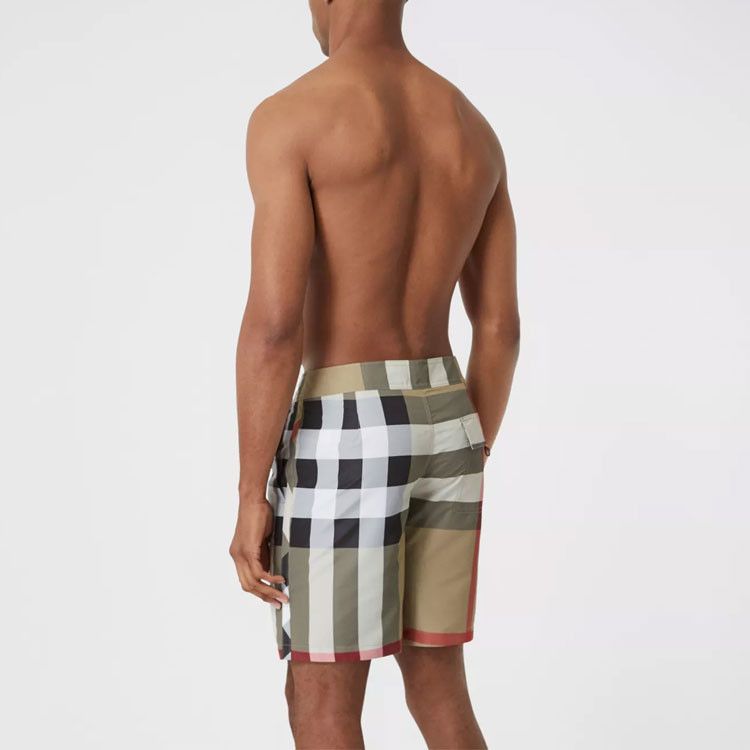 Burberry Burberry Patchwork Check Swim Shorts Size XS Size US 28 / EU 44 - 7 Thumbnail