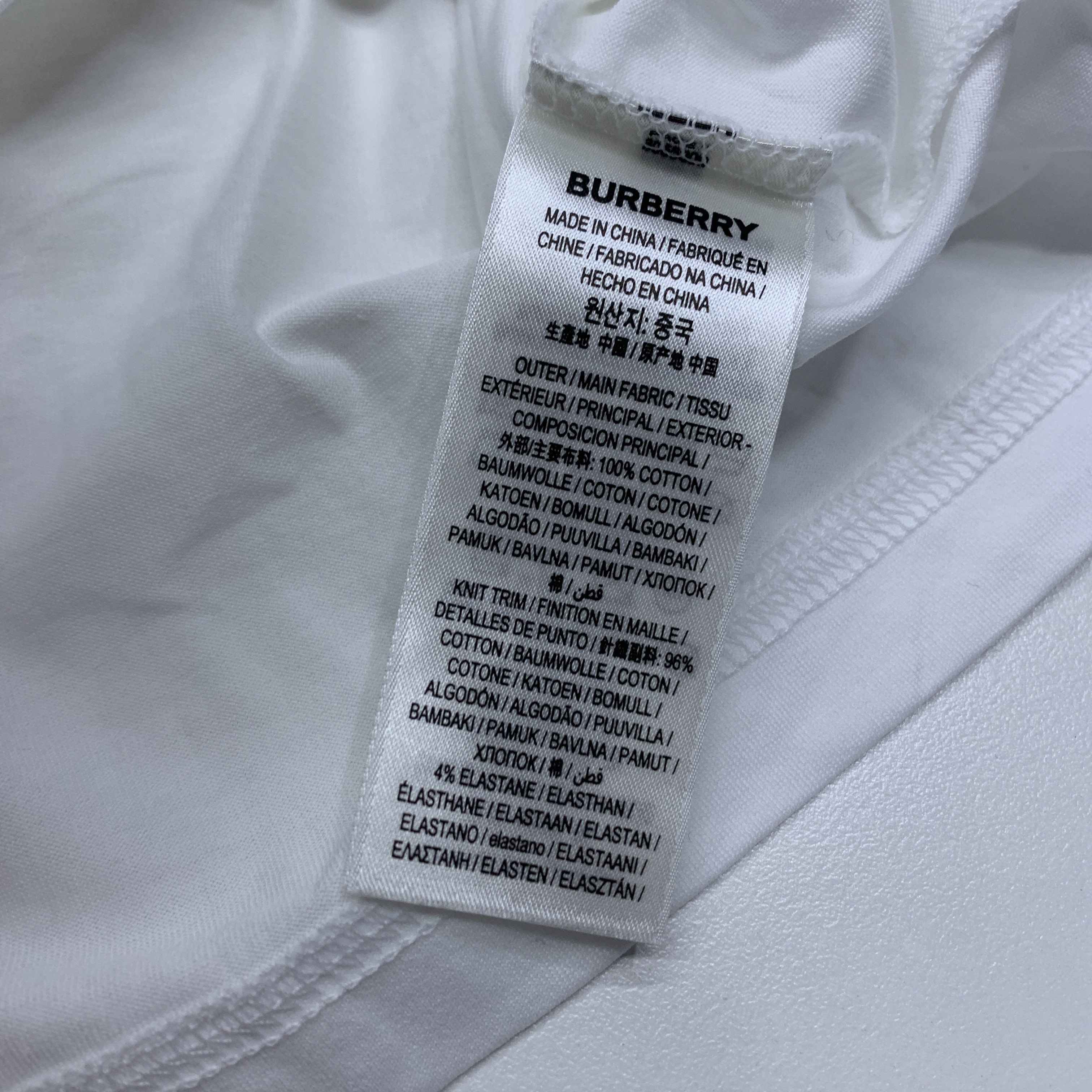 Burberry Burberry Logo Print T-Shirt Size XL Size US XL / EU 56 / 4 - 4 Thumbnail