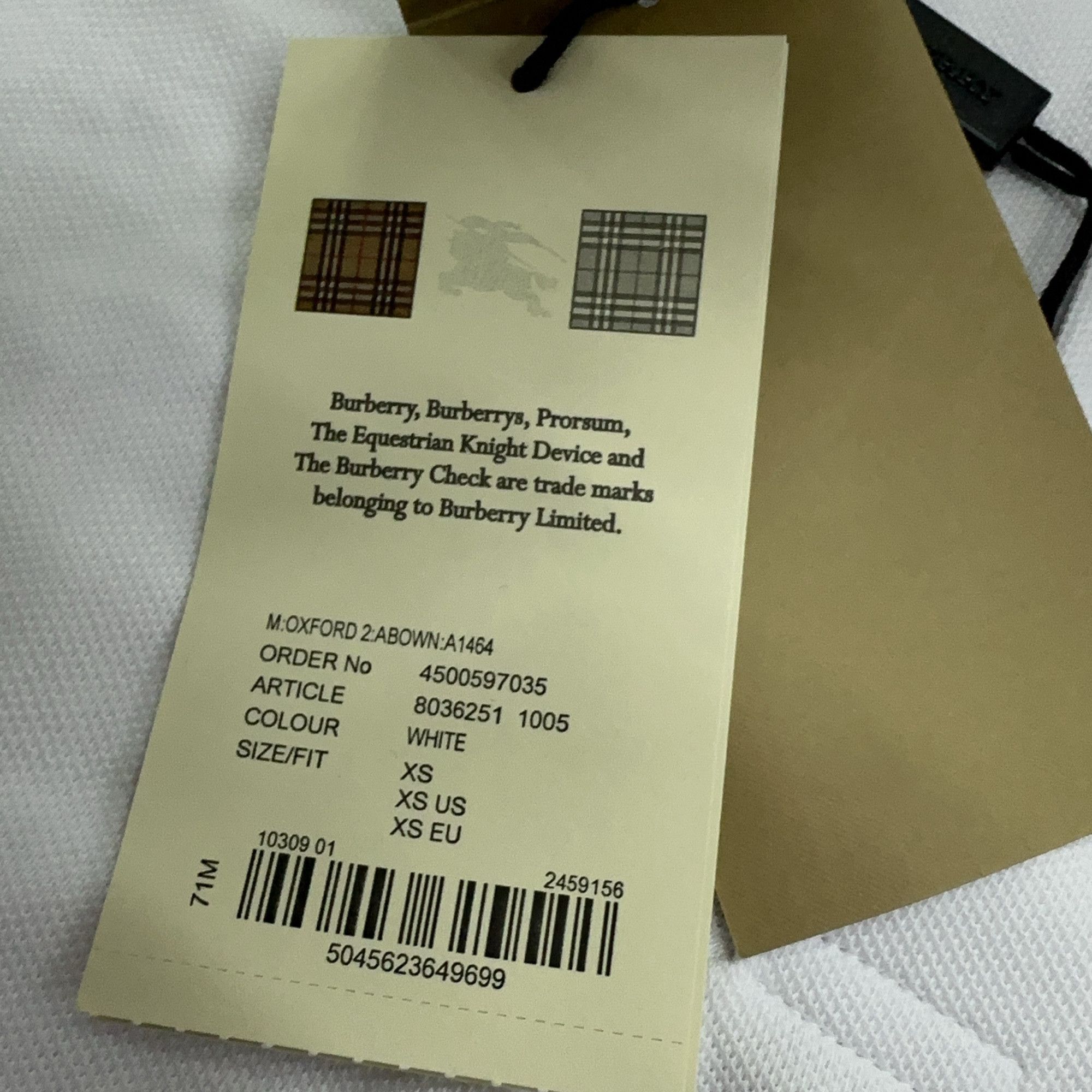 Burberry Burberry Logo Embroidery Polo Shirt Size XS Size US XS / EU 42 / 0 - 11 Thumbnail
