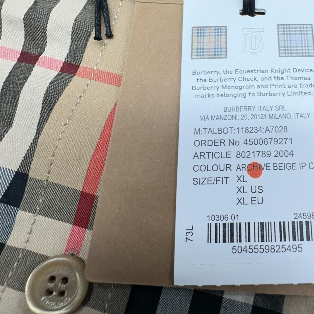 Burberry Burberry Horseferry Print Check Shirt Size XL Size US XL / EU 56 / 4 - 7 Thumbnail