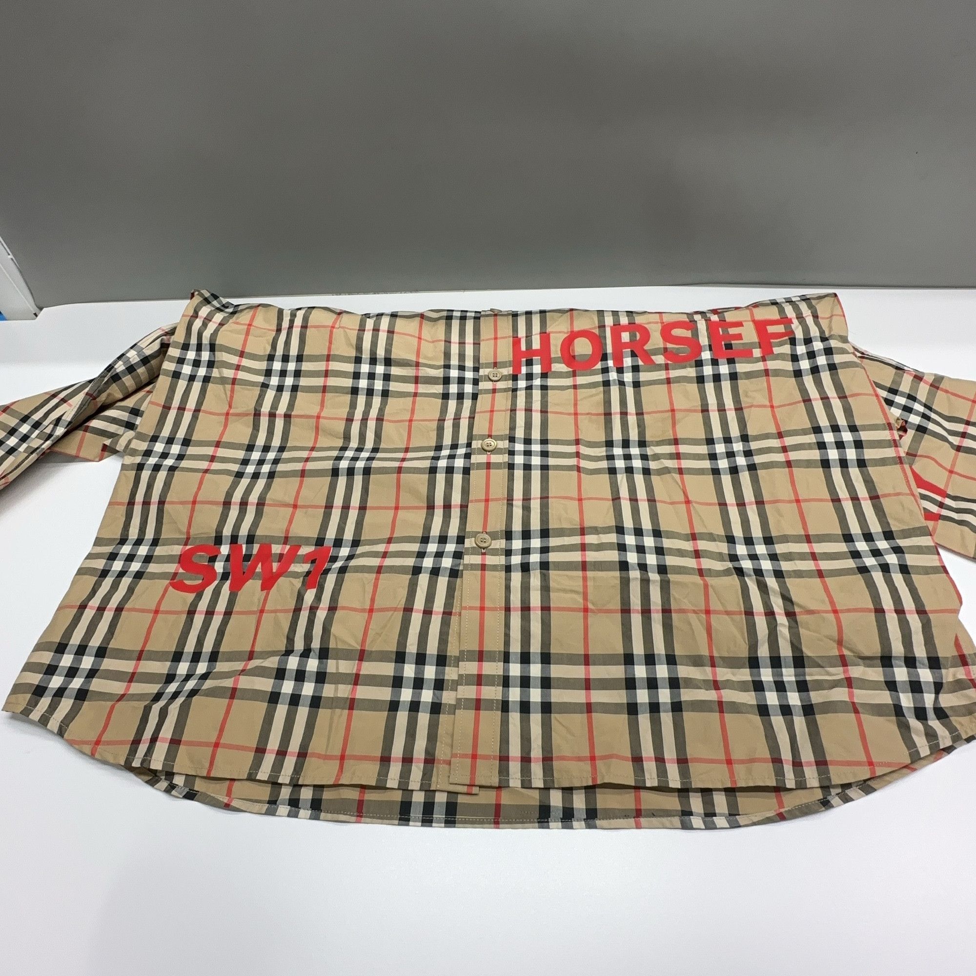 Burberry Burberry Horseferry Print Check Shirt Size XL Size US XL / EU 56 / 4 - 12 Thumbnail