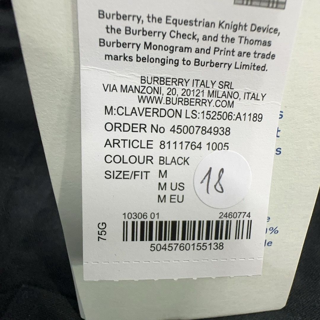 Burberry Burberry Cotton Button Up Shirt M Size US M / EU 48-50 / 2 - 9 Thumbnail