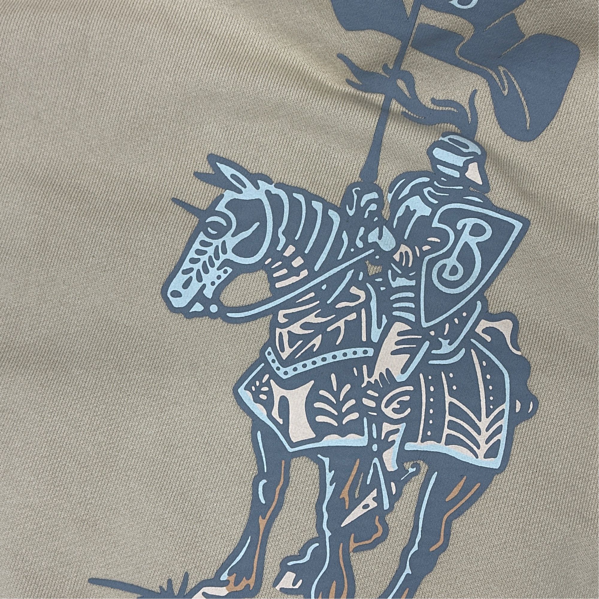 Burberry Burberry Equestrian Knight Logo Hoodie Size L Size L / US 10 / IT 46 - 5 Thumbnail