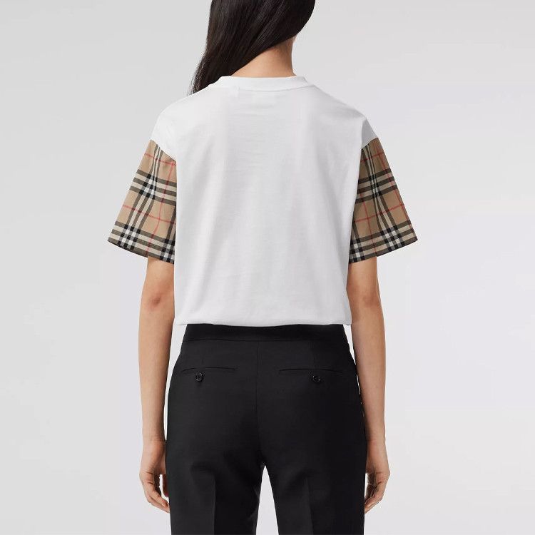 Burberry Burberry Check Sleeve T-Shirt Size L Size L / US 10 / IT 46 - 15 Thumbnail