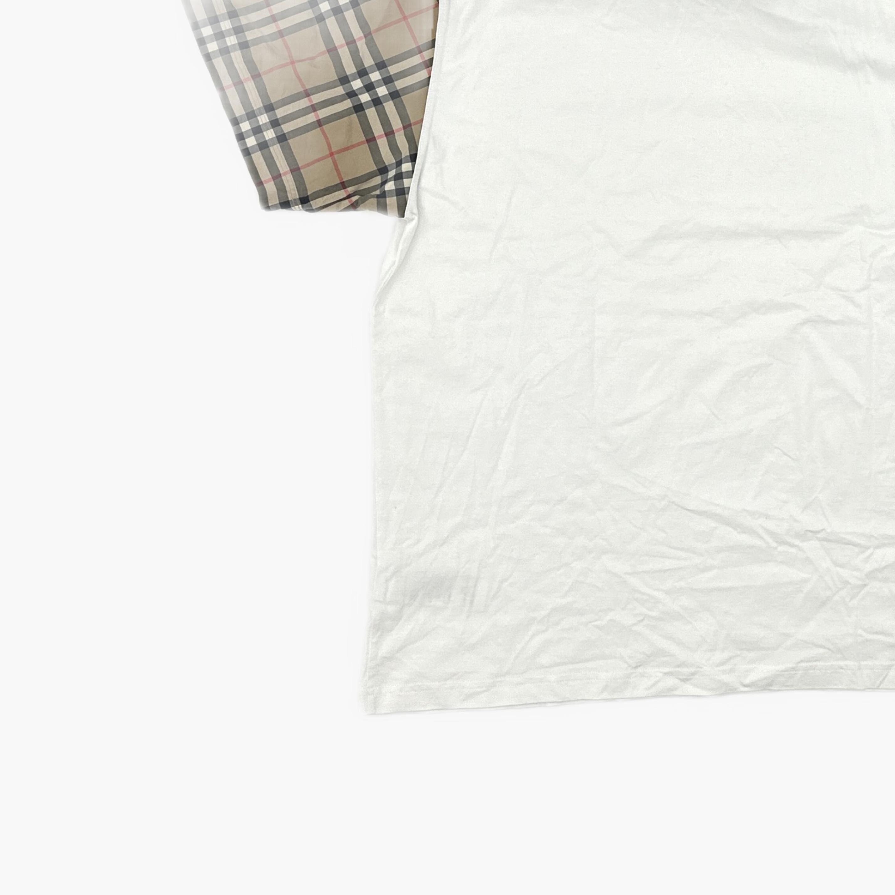 Burberry Burberry Check Sleeve T-Shirt Size L Size L / US 10 / IT 46 - 4 Thumbnail