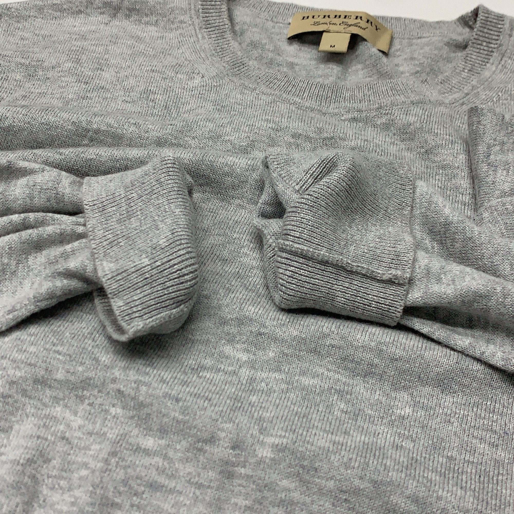 Burberry Burberry Check Elbow Patch Sweater Size M Size US M / EU 48-50 / 2 - 7 Thumbnail