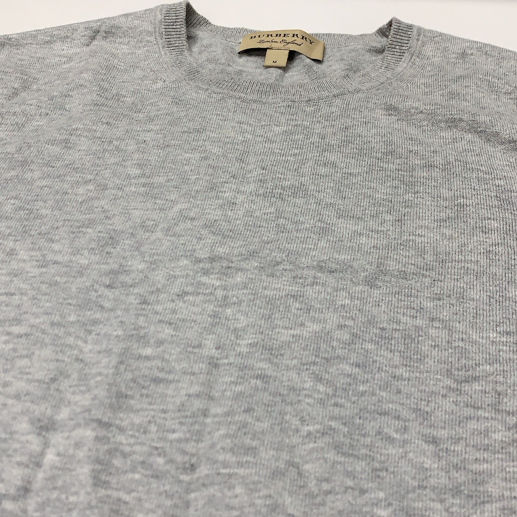 Burberry Burberry Check Elbow Patch Sweater Size M Size US M / EU 48-50 / 2 - 6 Thumbnail