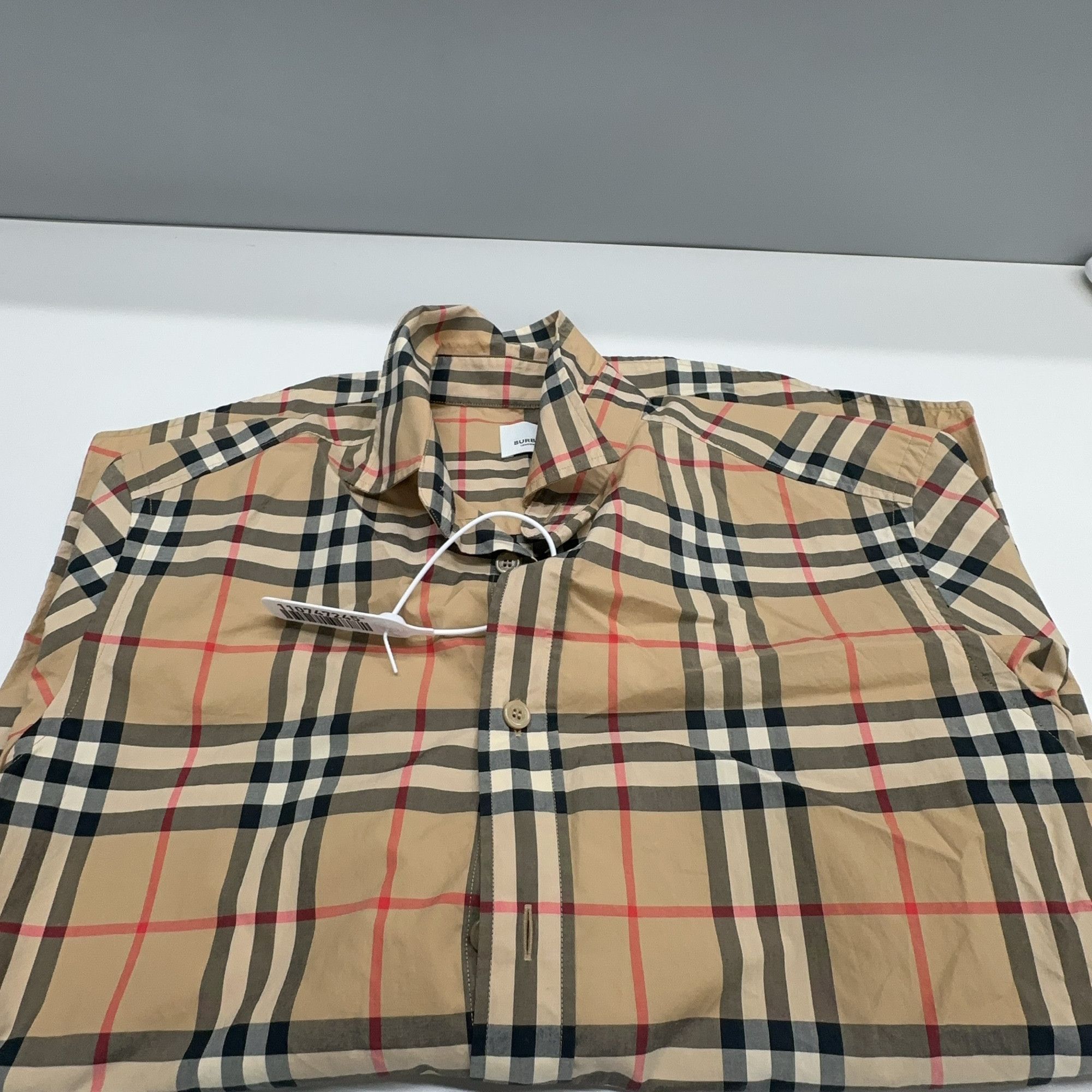 Burberry Burberry Check Cotton Button Up Shirt Size S Size US S / EU 44-46 / 1 - 7 Thumbnail