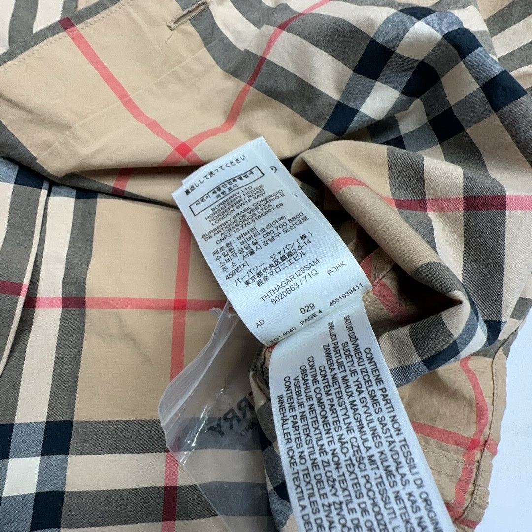 Burberry Burberry Check Cotton Button Up Shirt Size S Size US S / EU 44-46 / 1 - 3 Thumbnail