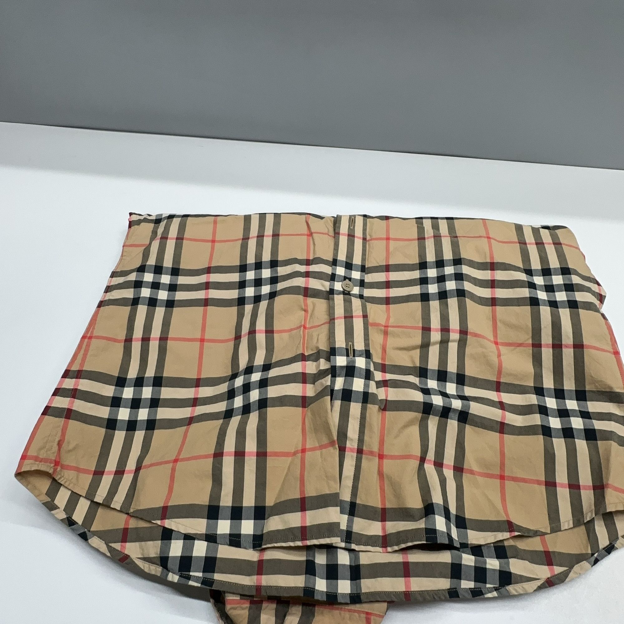 Burberry Burberry Check Cotton Button Up Shirt Size S Size US S / EU 44-46 / 1 - 8 Thumbnail
