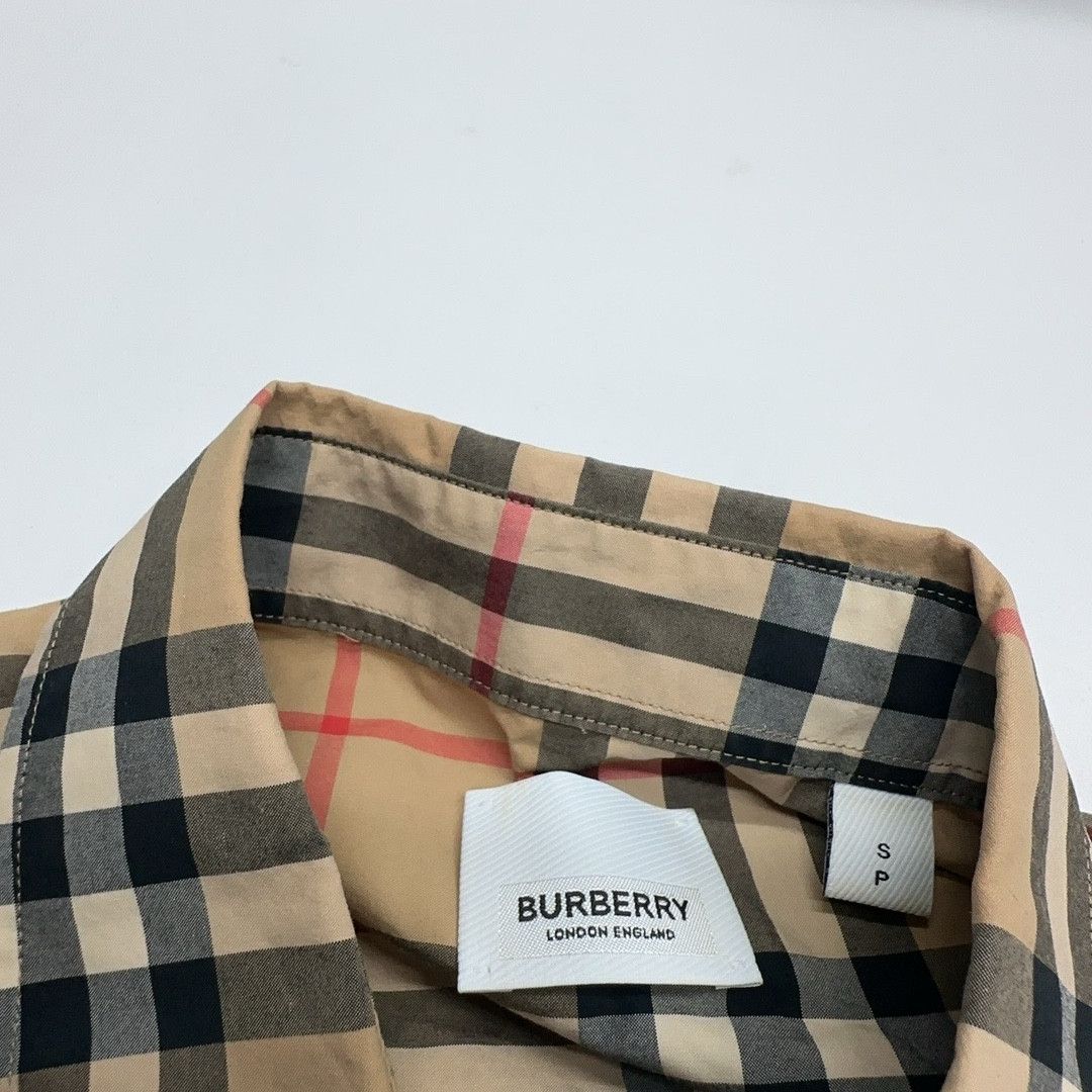 Burberry Burberry Check Cotton Button Up Shirt Size S Size US S / EU 44-46 / 1 - 4 Thumbnail