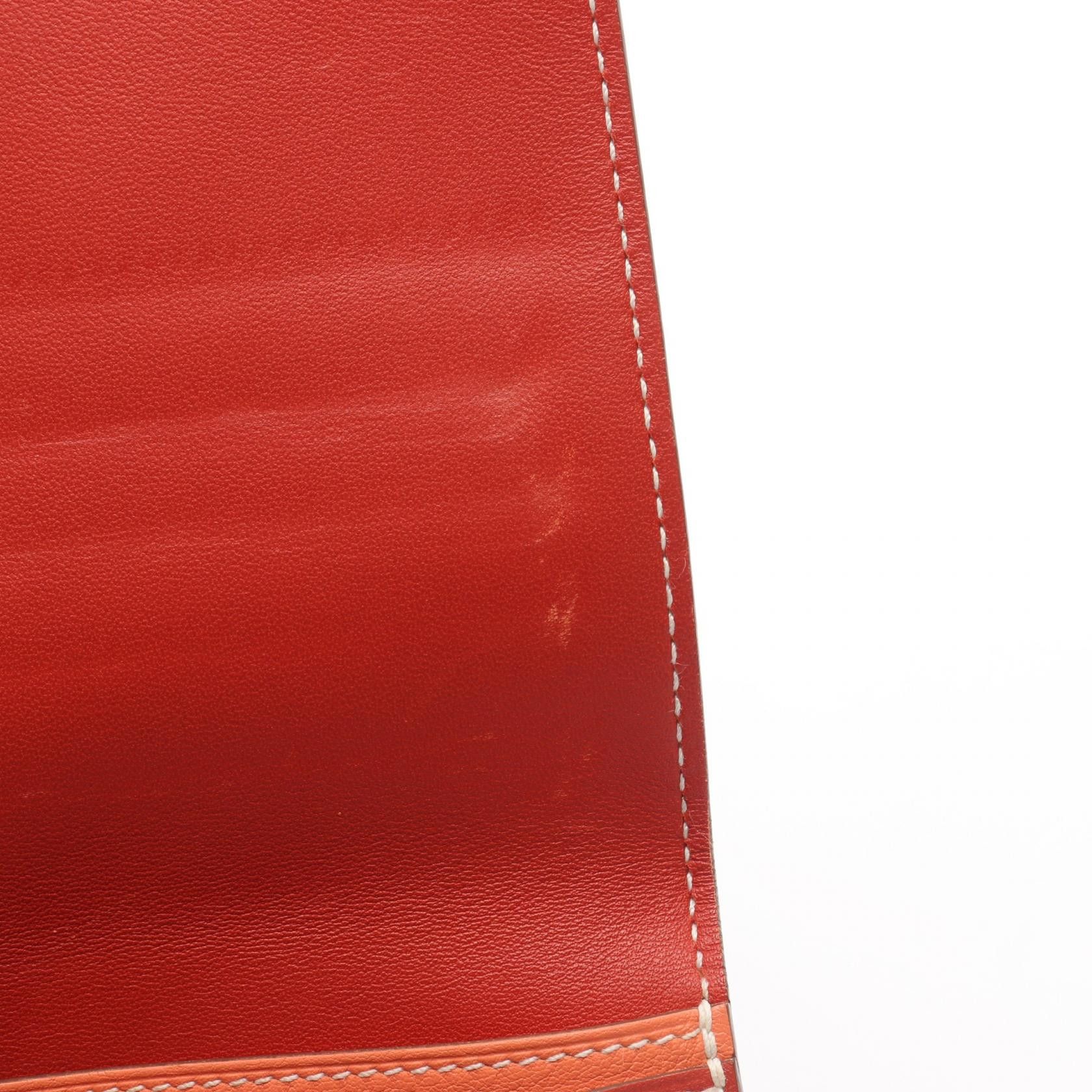 Hermes Hermes Hermes Dogon Long calfskin wallet Leather Long Wallet Q DUTY FREE for USA Size ONE SIZE - 7 Thumbnail