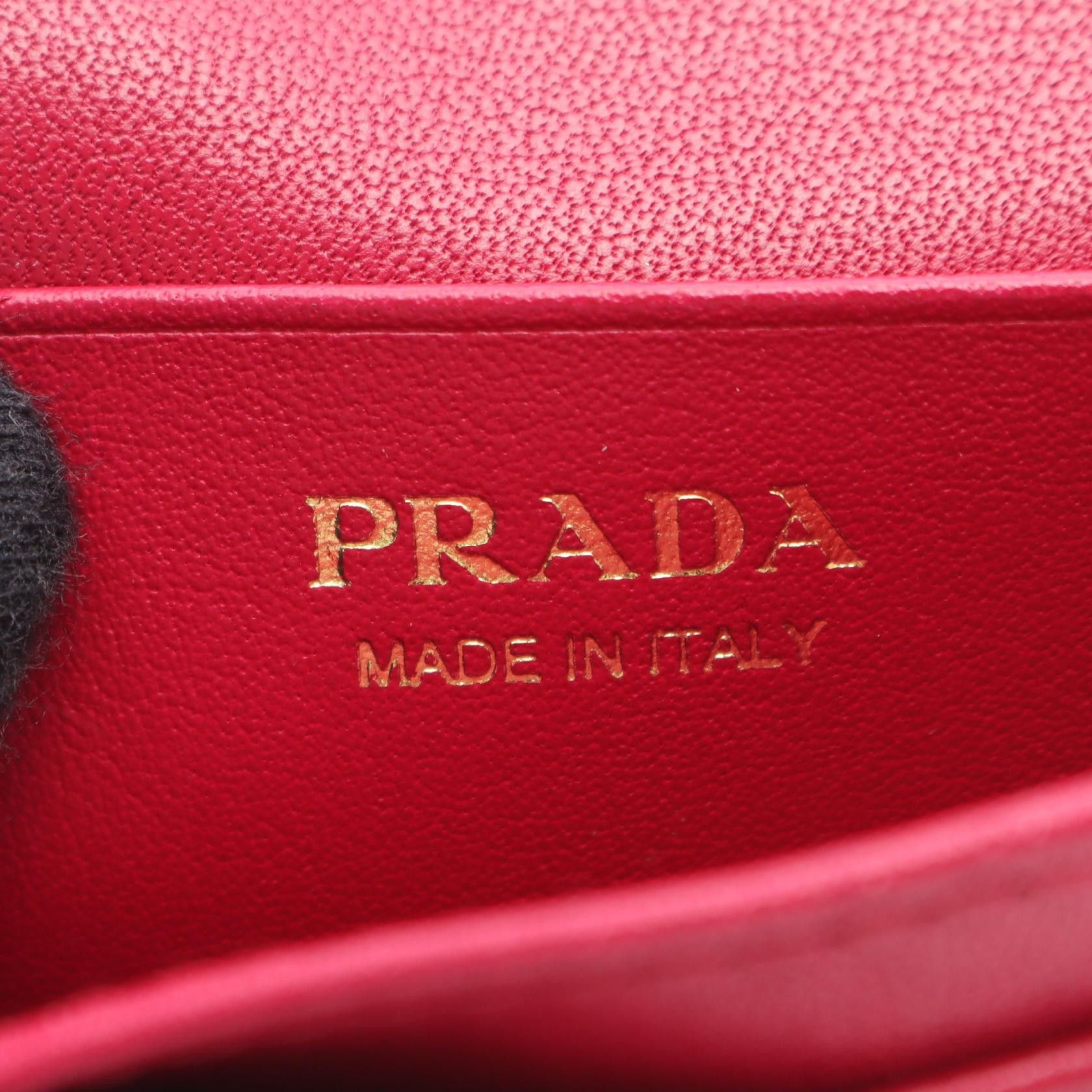 Prada Prada Prada Leather Card Case Leather Card Case 1MC122 DUTY FREE for USA Size ONE SIZE - 4 Thumbnail