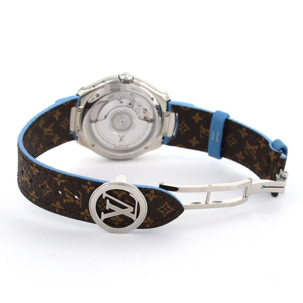 Louis Vuitton Louis Vuitton Louis Vuitton Tambour Fifty-Five Stainless Steel Watch Metal Automatic Q6G25 DUTY FREE for USA Size ONE SIZE - 7 Thumbnail