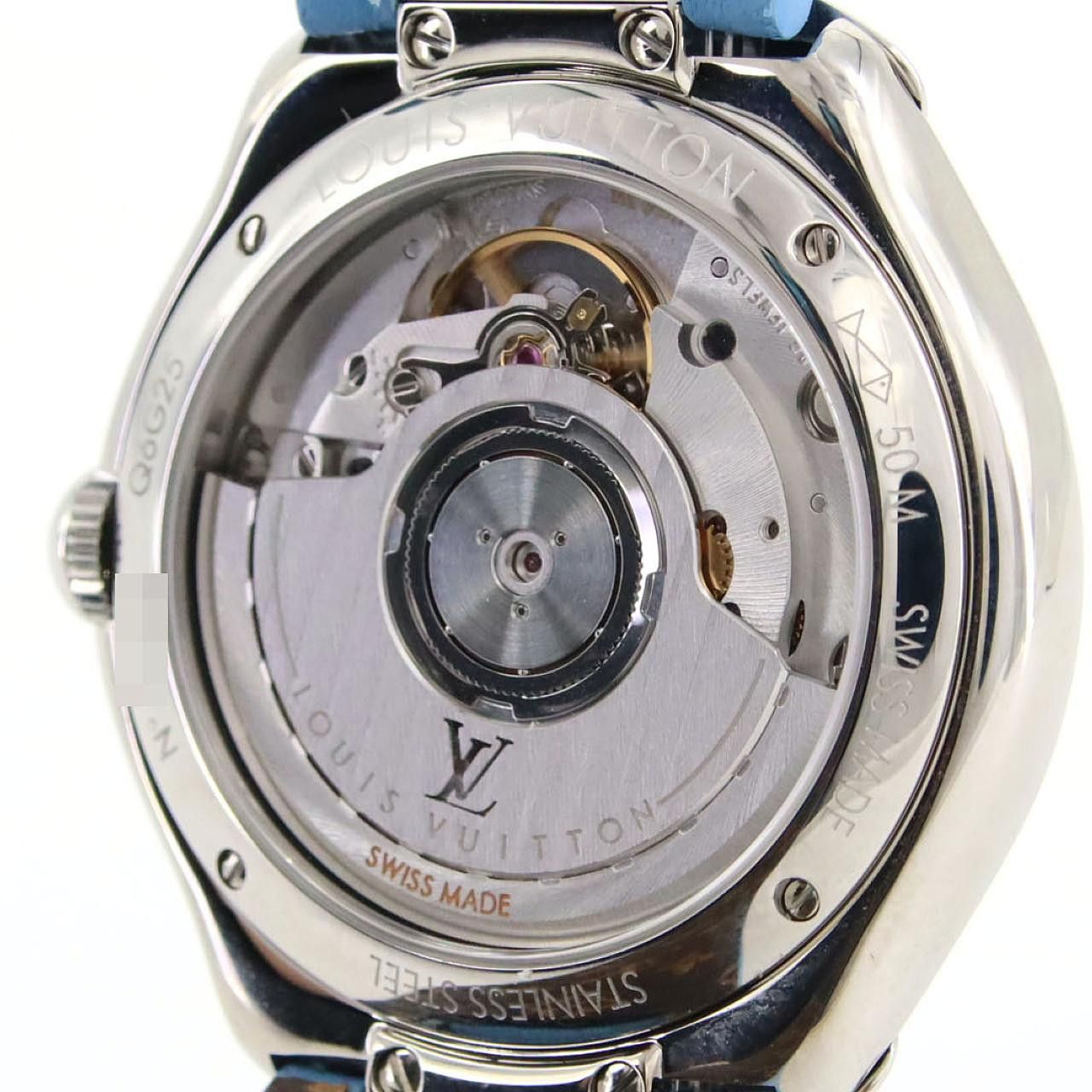 Louis Vuitton Louis Vuitton Louis Vuitton Tambour Fifty-Five Stainless Steel Watch Metal Automatic Q6G25 DUTY FREE for USA Size ONE SIZE - 6 Thumbnail