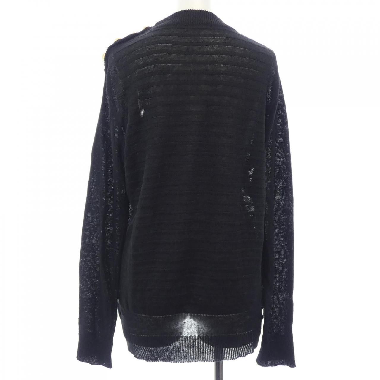 Balmain Balmain Balmain Knitwear Textile Tops S7H6654M010 DUTY FREE for USA Size ONE SIZE - 2 Thumbnail
