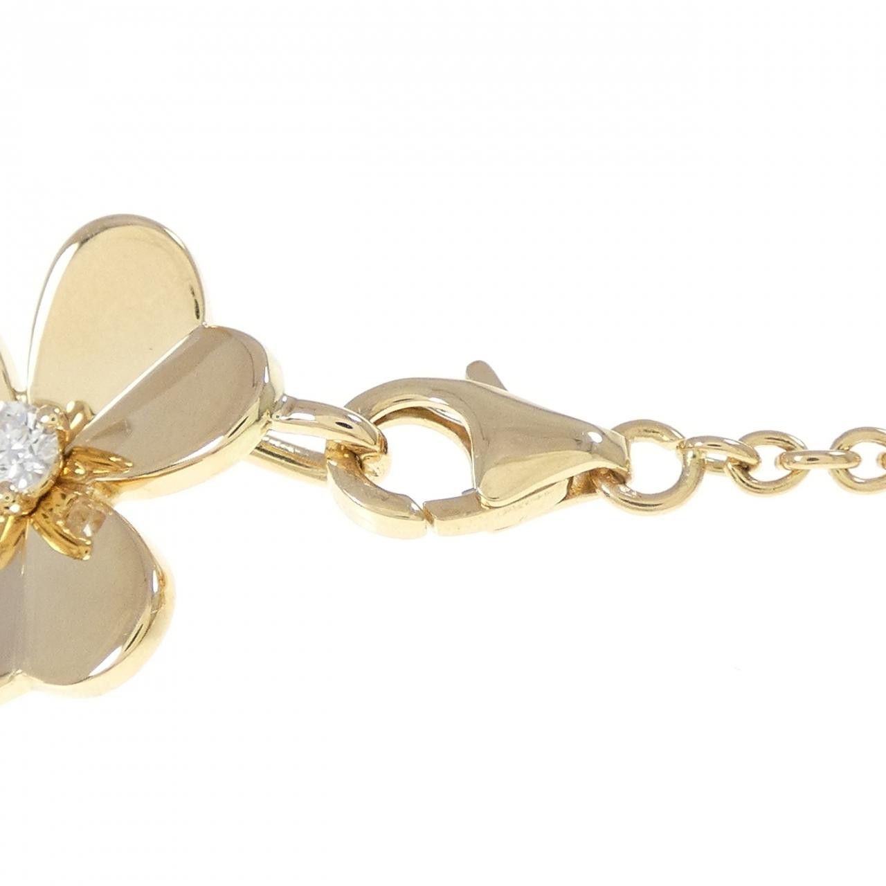 Van Cleef & Arpels Van Cleef & Arpels Van Cleef & Arpels Frivole 9 Flowers 18K Yellow Gold Diamond Necklace Precious Metal Necklace VCARD31500 DUTY FREE for USA Size ONE SIZE - 5 Thumbnail