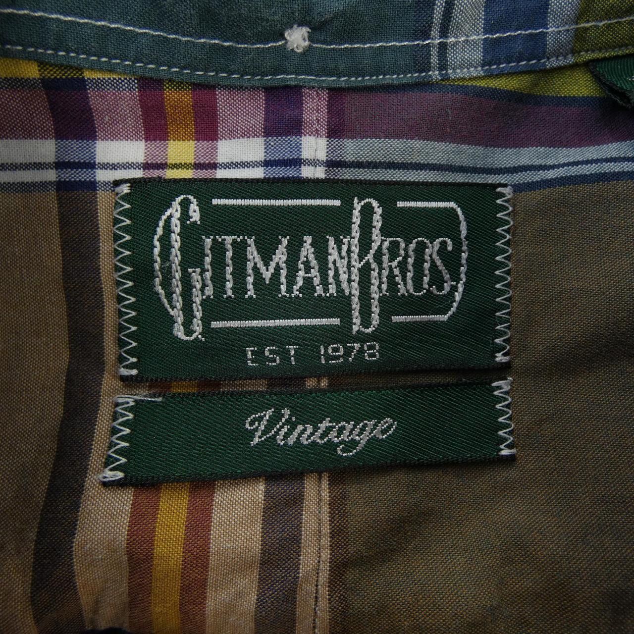 Other Other Gitman Vintage Check Shirt Textile Dress Shirt GKG-29100A DUTY FREE for USA Size ONE SIZE - 4 Thumbnail