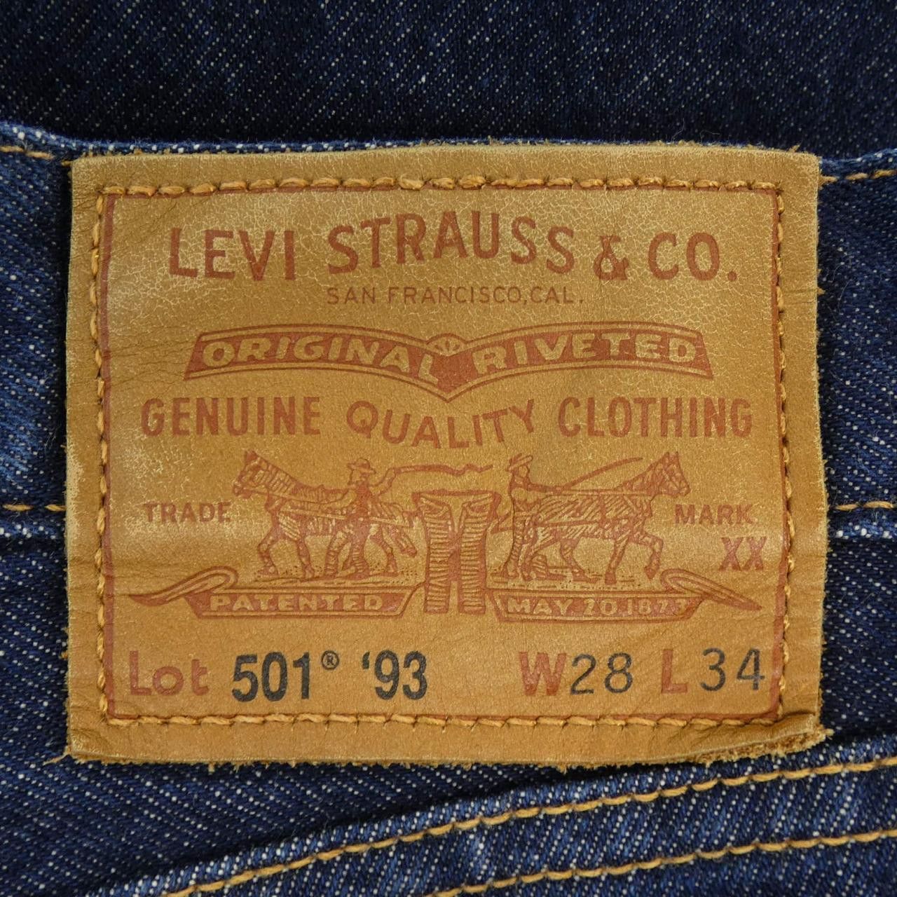 Other Other Levi's 501 Jeans Textile Jeans 501 DUTY FREE for USA Size ONE SIZE - 6 Thumbnail