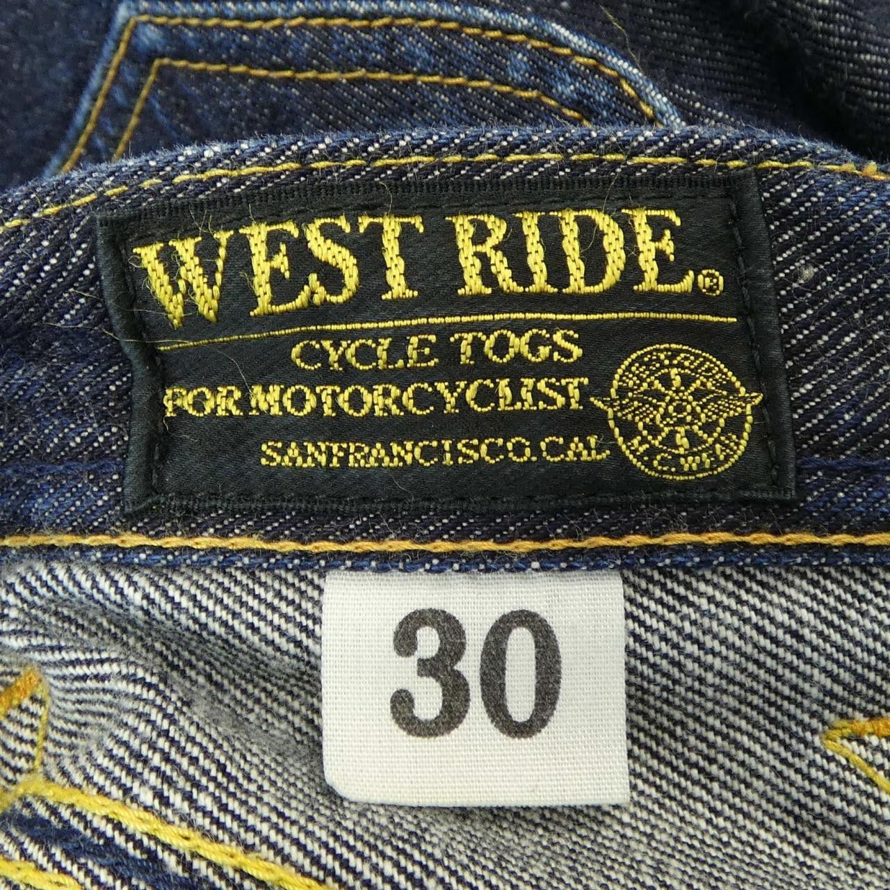 Other Other WEST RIDE Jeans Textile Jeans DUTY FREE for USA Size ONE SIZE - 4 Thumbnail