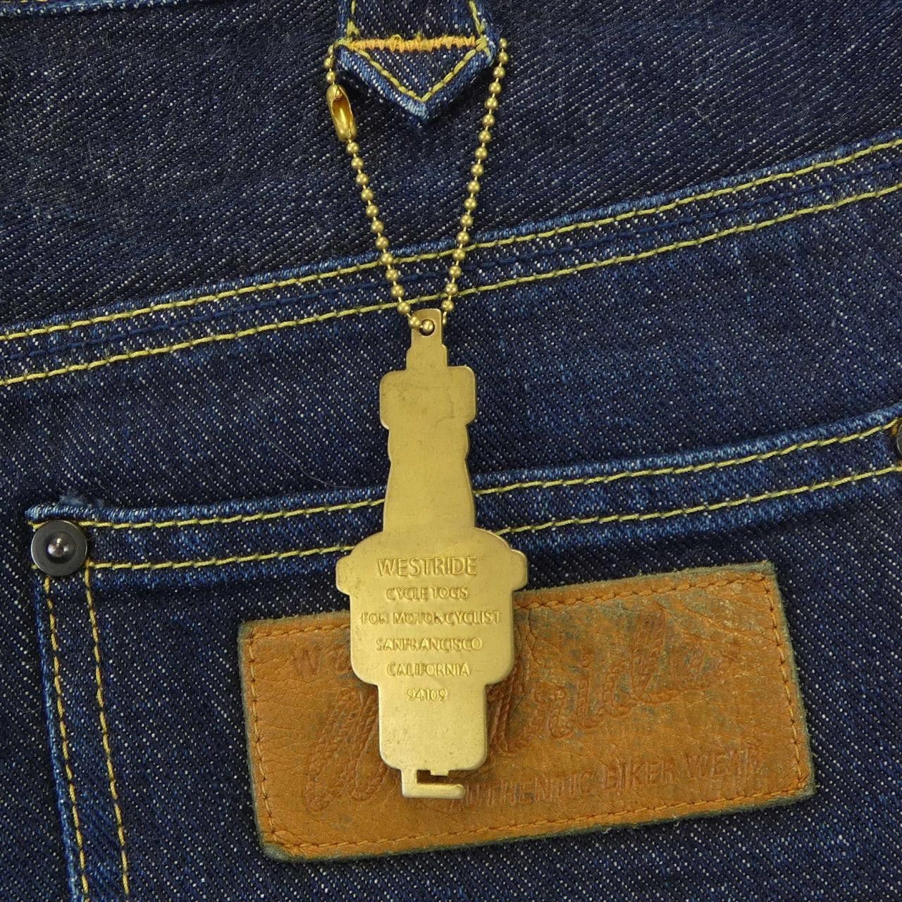 Other Other WEST RIDE Jeans Textile Jeans DUTY FREE for USA Size ONE SIZE - 7 Thumbnail