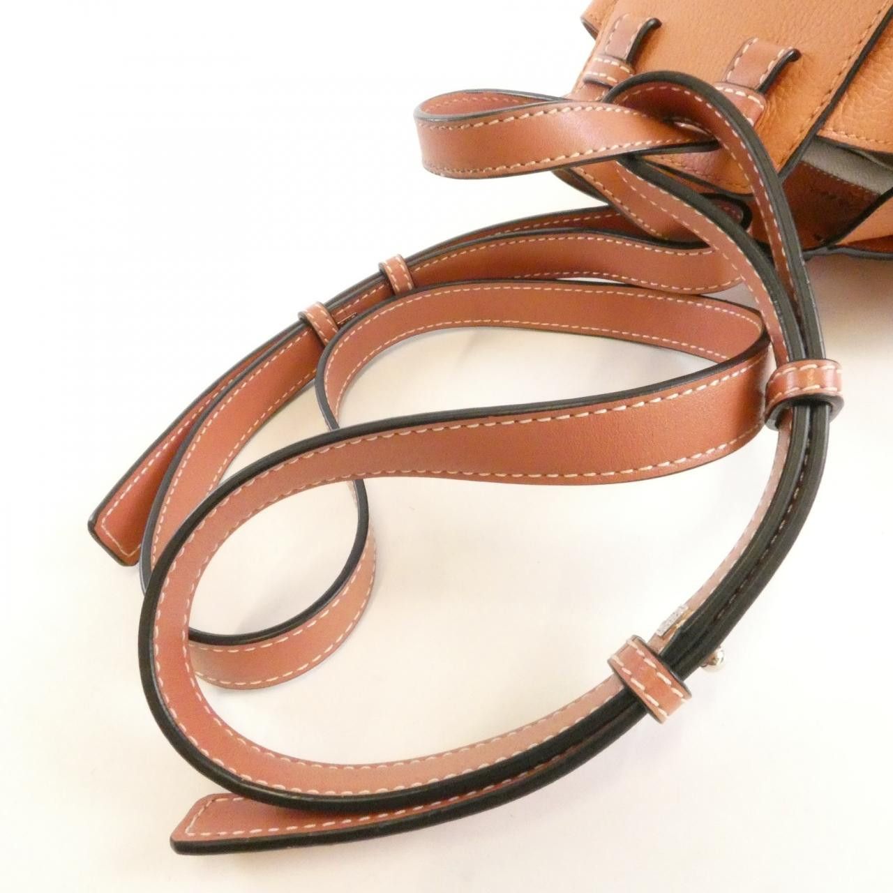 Loewe Loewe Loewe Hammock Drawstring Mini Calf Shoulder Bag Leather Shoulder Bag 31412V07 DUTY FREE for USA Size ONE SIZE - 6 Thumbnail